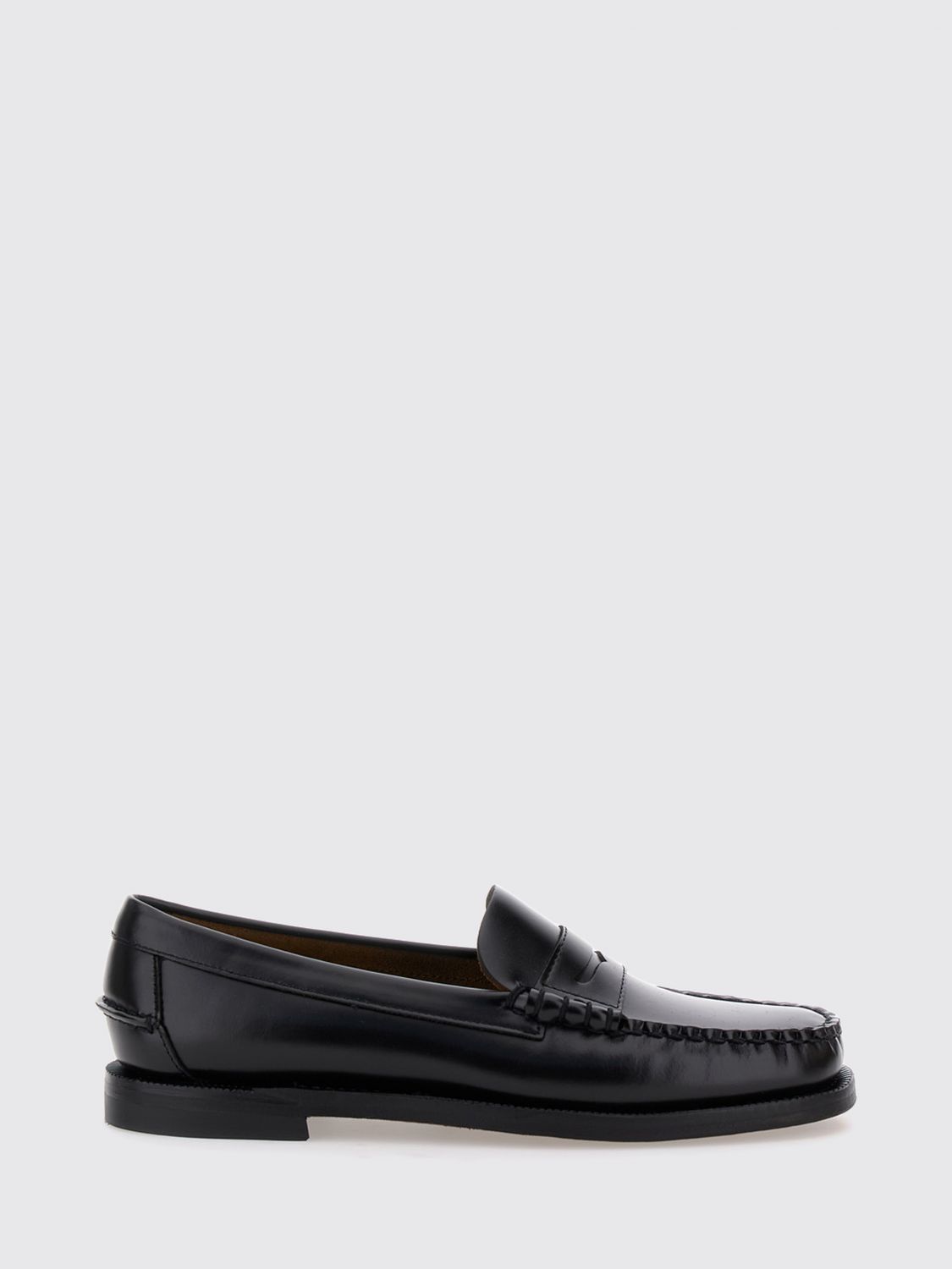 SEBAGO Classic Dan Pennyloafer aus glattem Kalbsleder mit Riemen