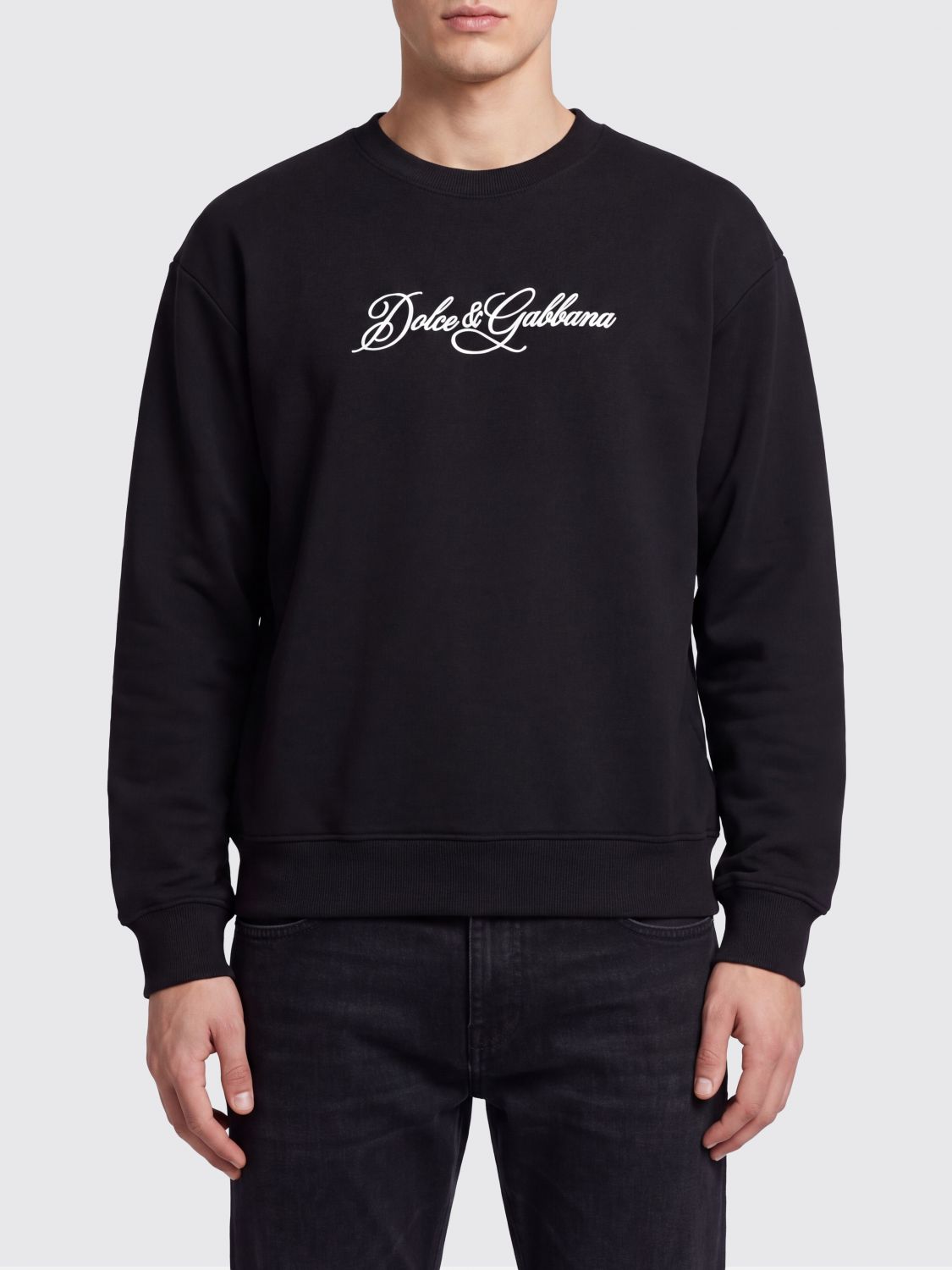 DOLCE & GABBANA Sweatshirt Men color Black