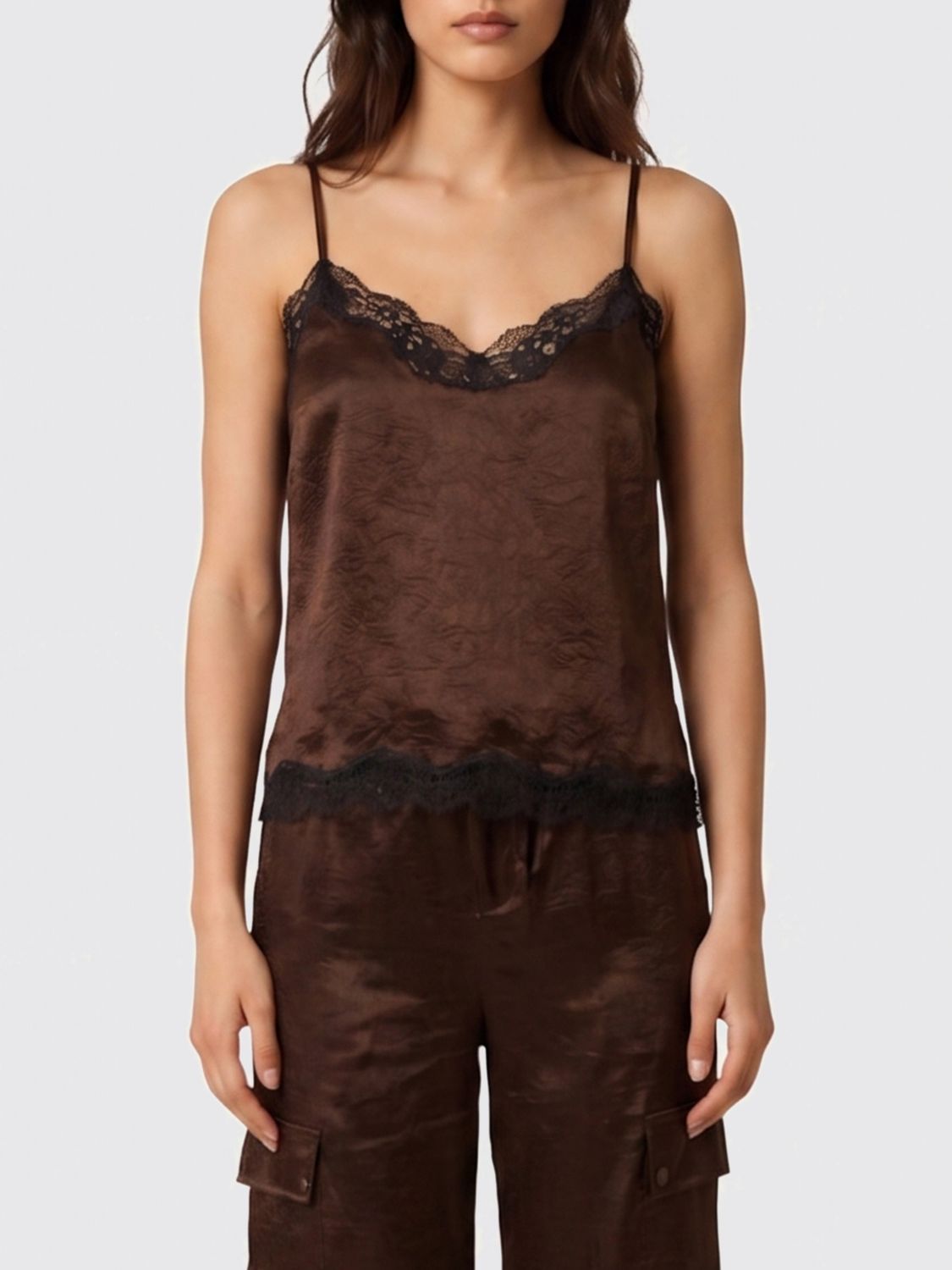 TWINSET Top Donna colore Marrone