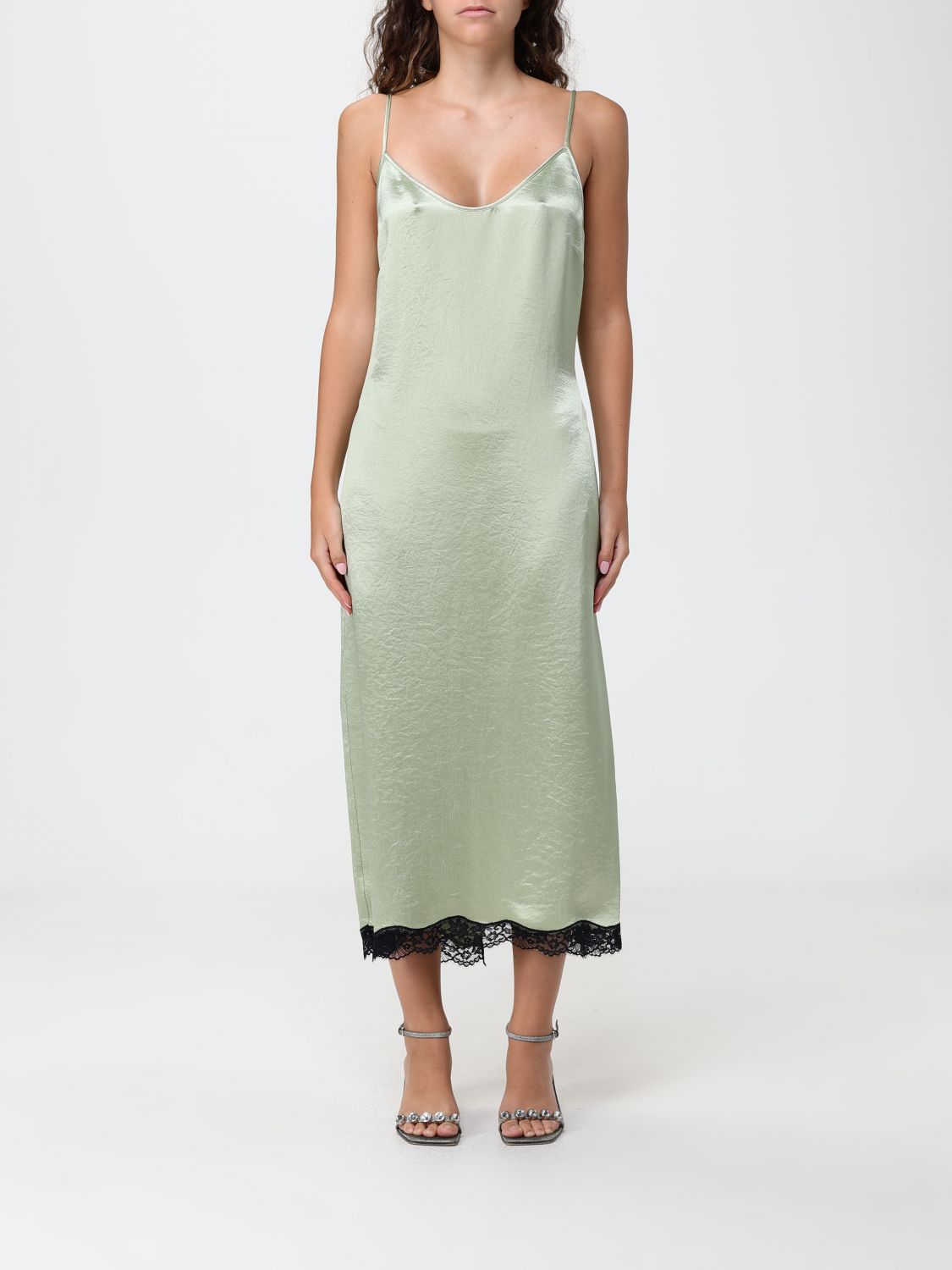 TWINSET Dress Woman color Sage