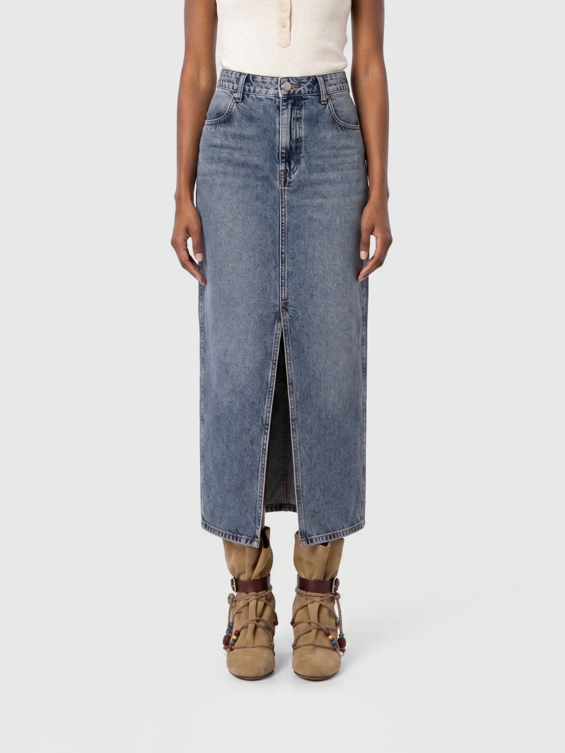 ISABEL MARANT Skirt Woman color Blue