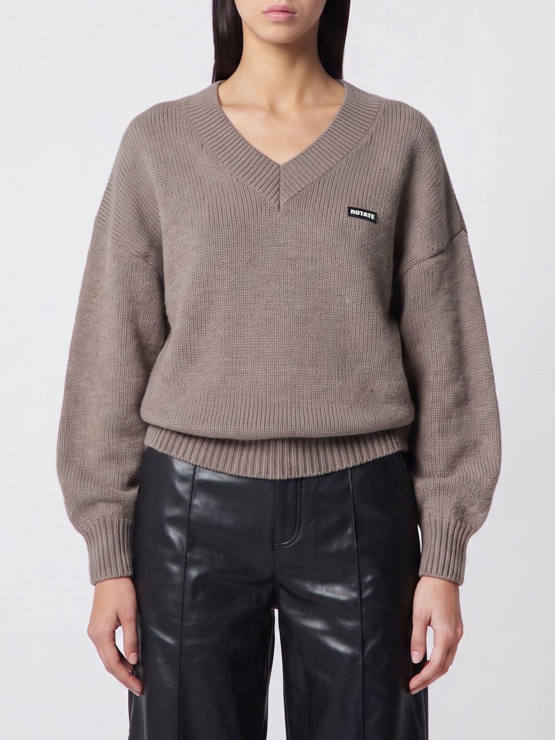 ROTATE Sweater Woman color Dove Grey