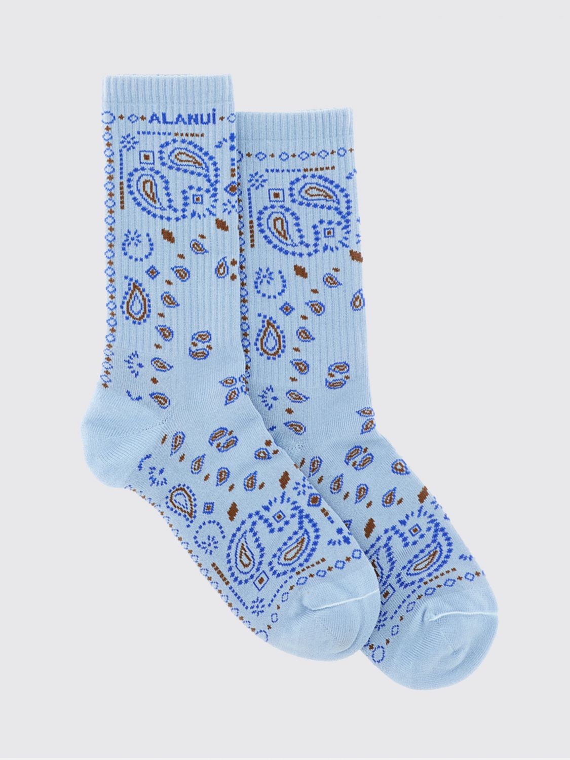 ALANUI Socks Woman color Blue