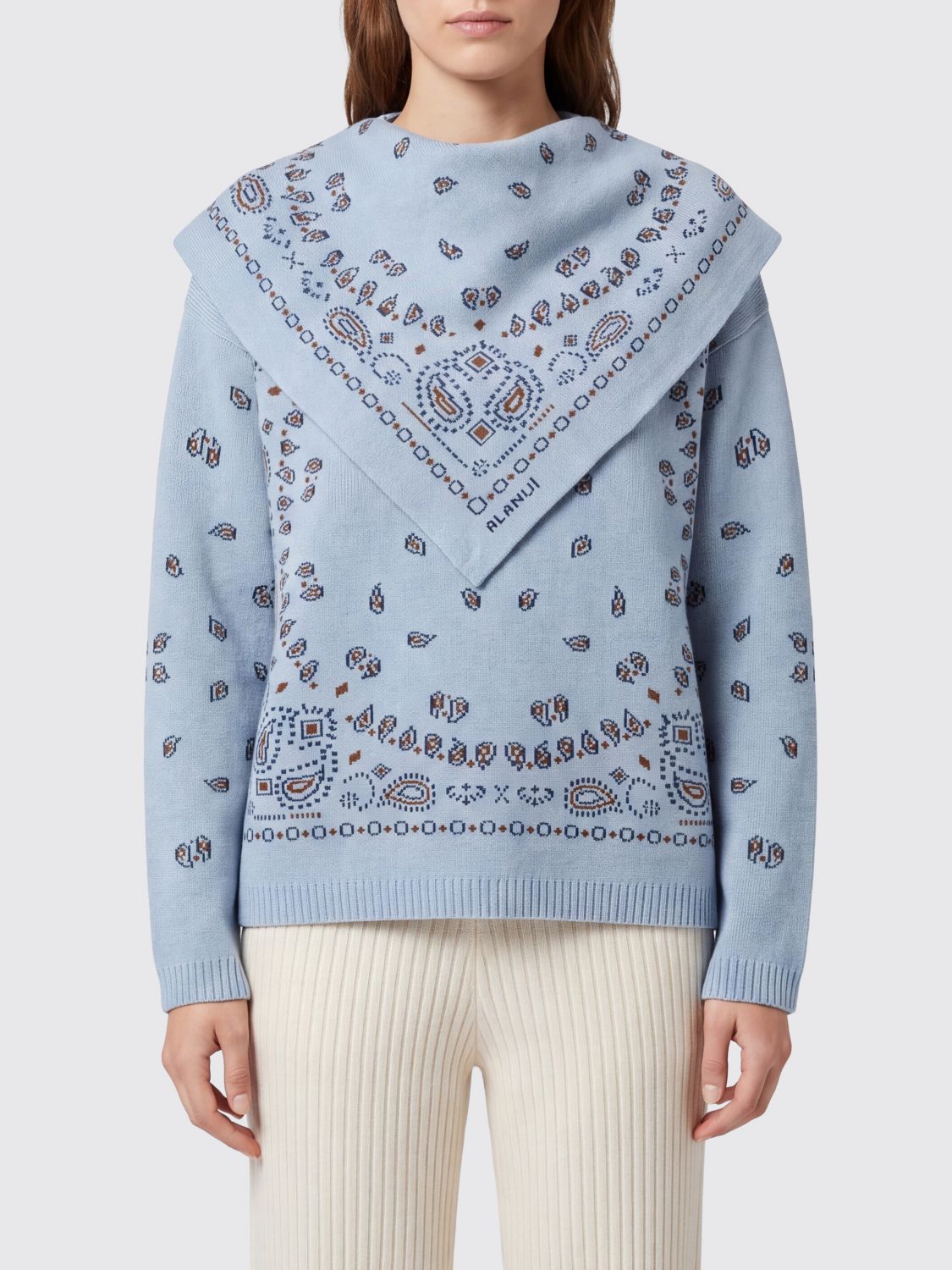 ALANUI Sweater Woman color Blue