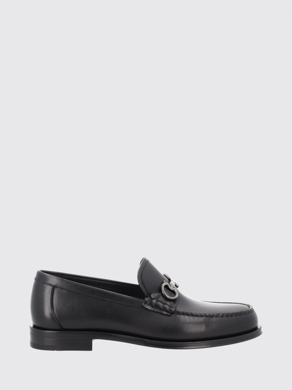 FERRAGAMO Loafers Men color Black