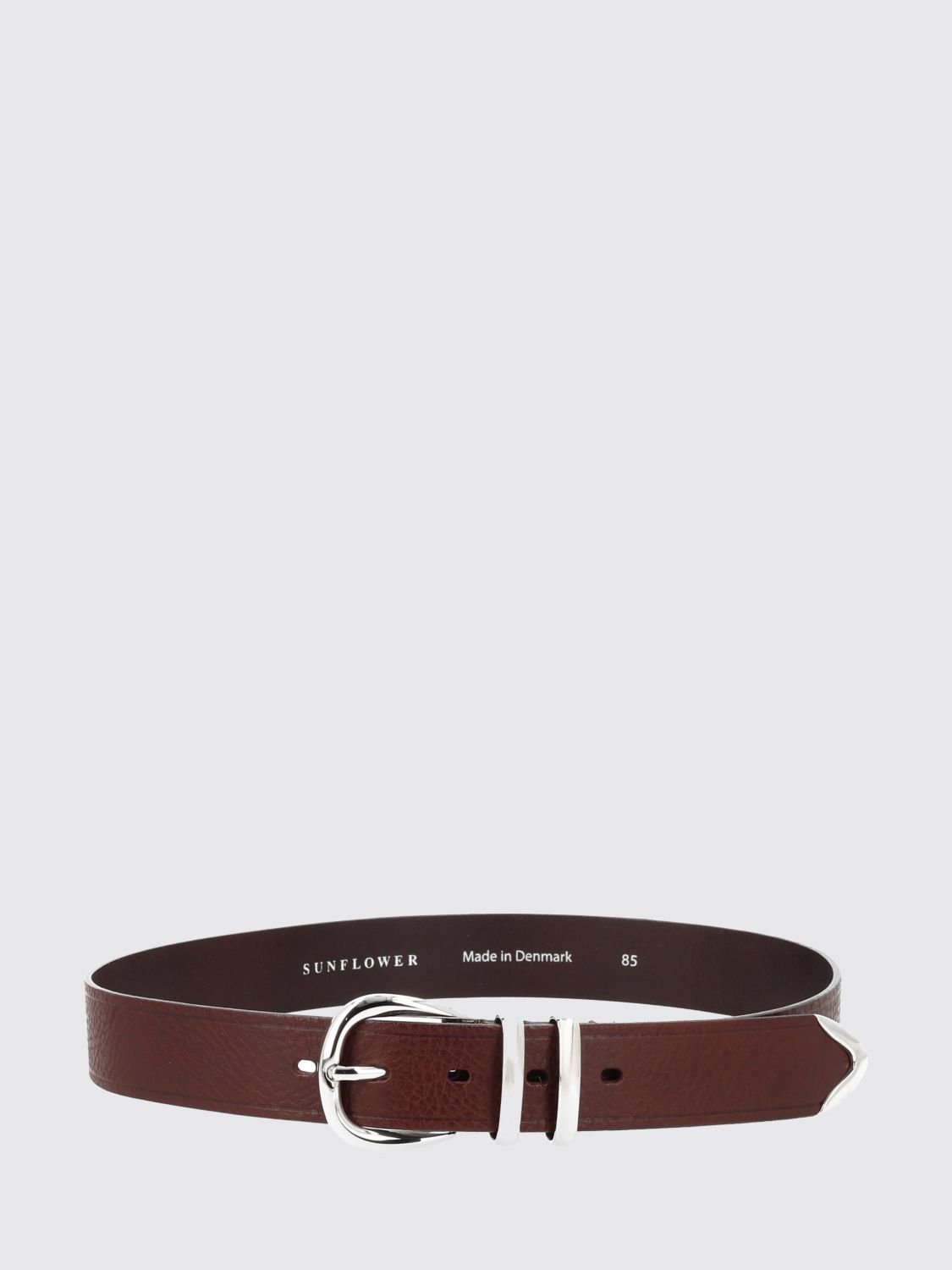 SUNFLOWER Leather Belt with Classic Pin Buckle