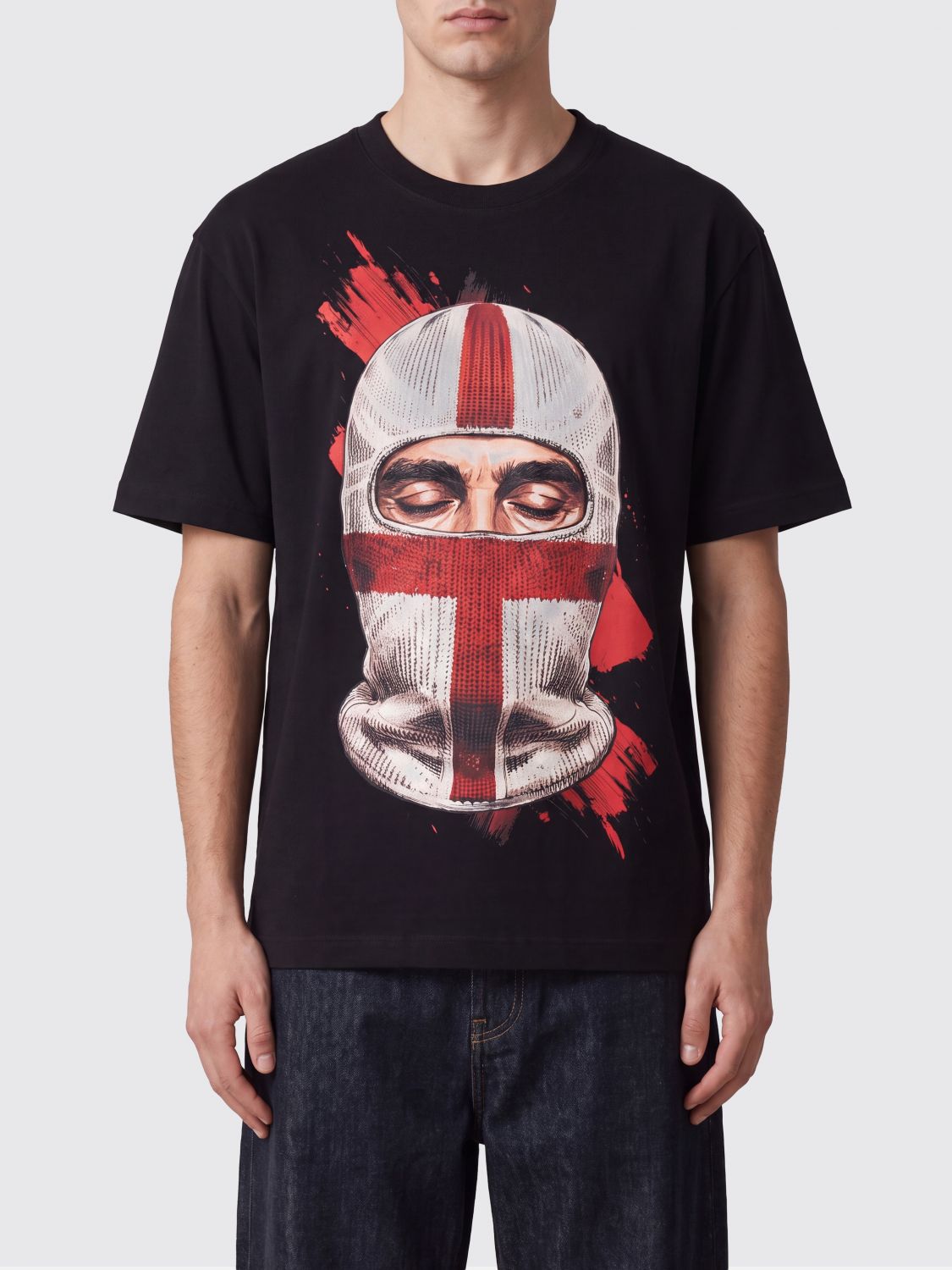 IH NOM UH NIT Baumwoll-T-Shirt mit Rundhalsausschnitt, Grafikprint und Slogan
