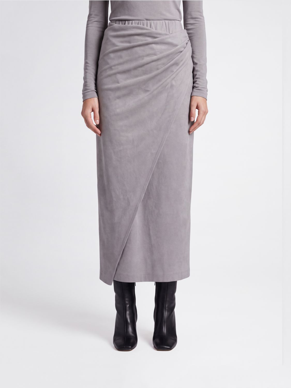 ZIGGY CHEN Skirt Woman color Grey