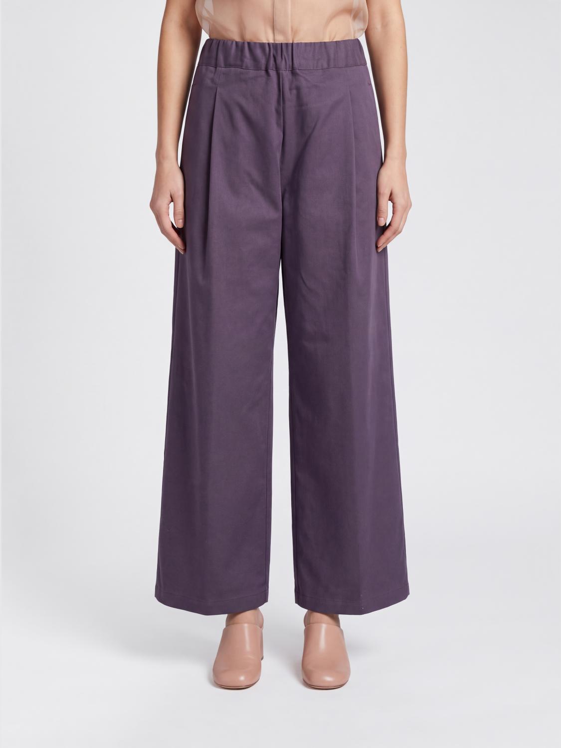SEMICOUTURE Pants Woman color Brown