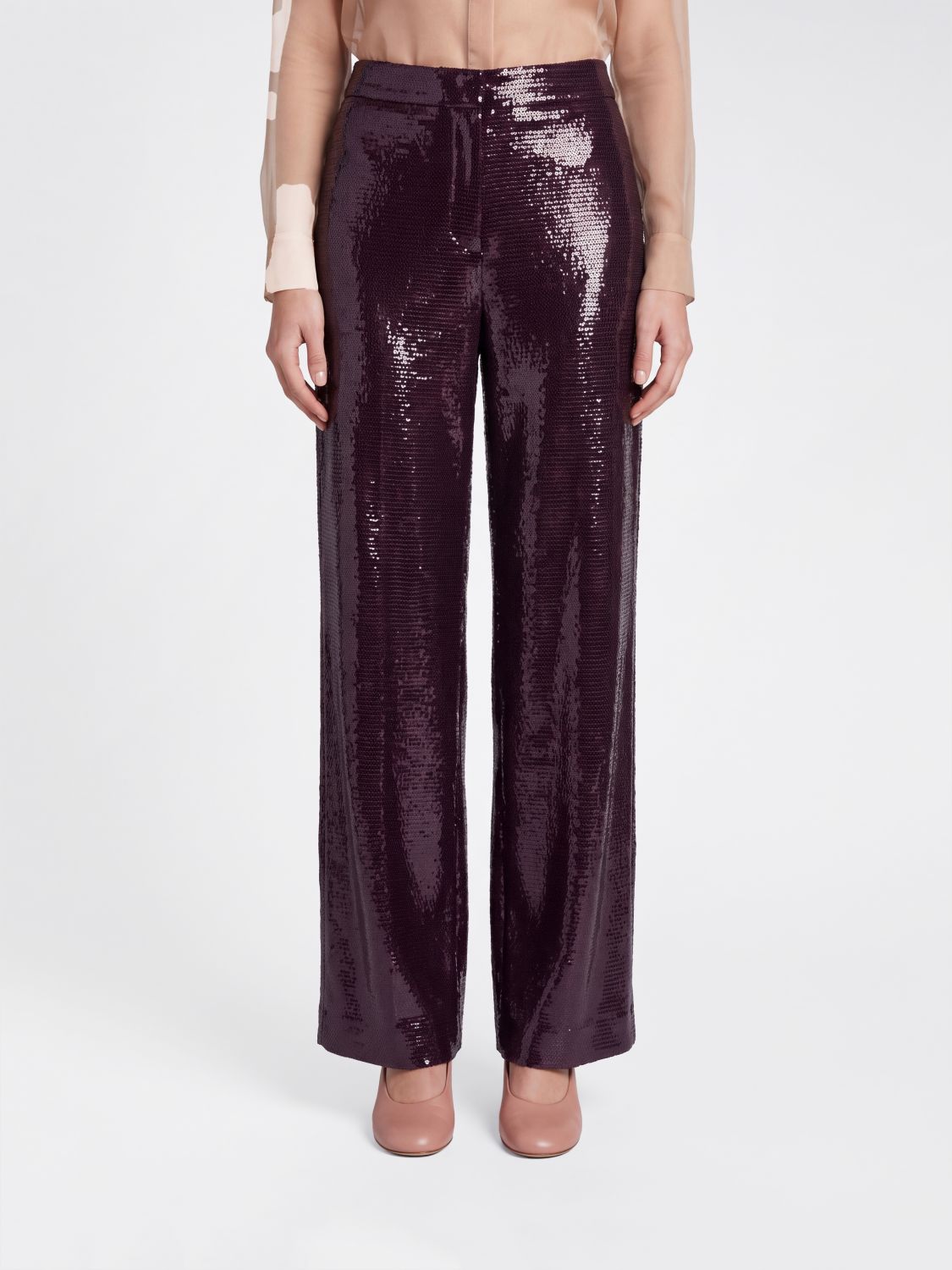 ALBERTA FERRETTI Pants Woman color Brown