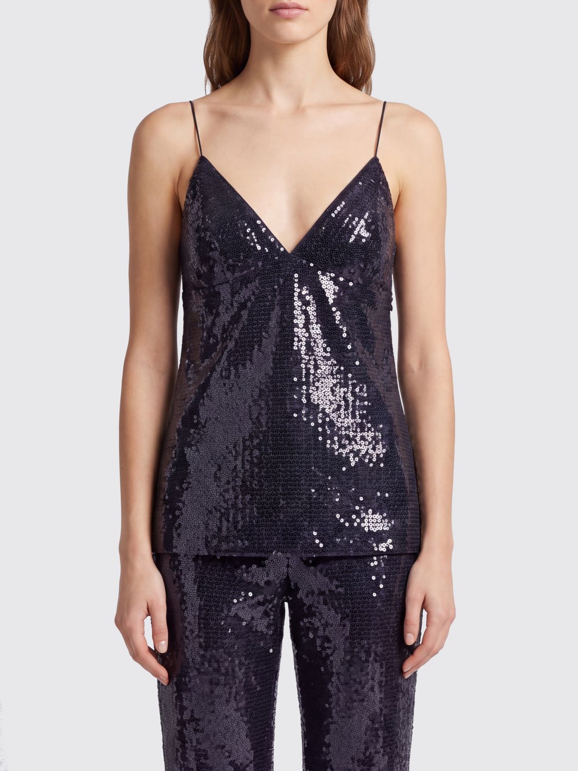 ALBERTA FERRETTI Top Woman color Black