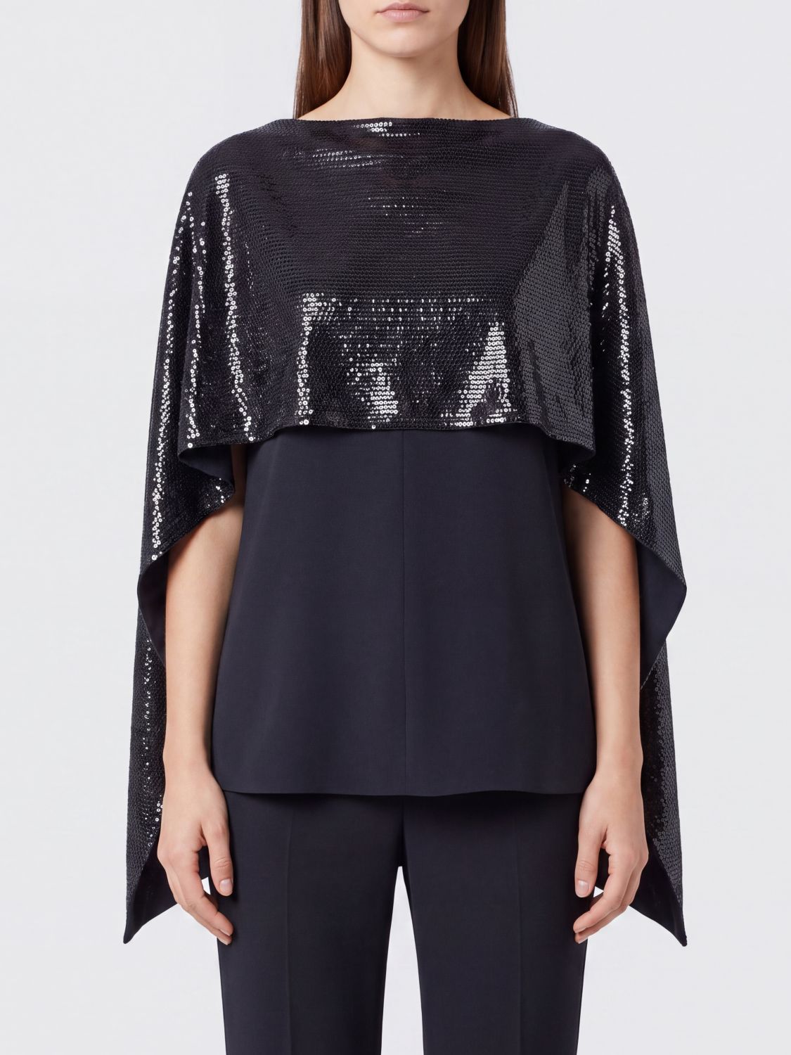 ALBERTA FERRETTI Coat Woman color Black
