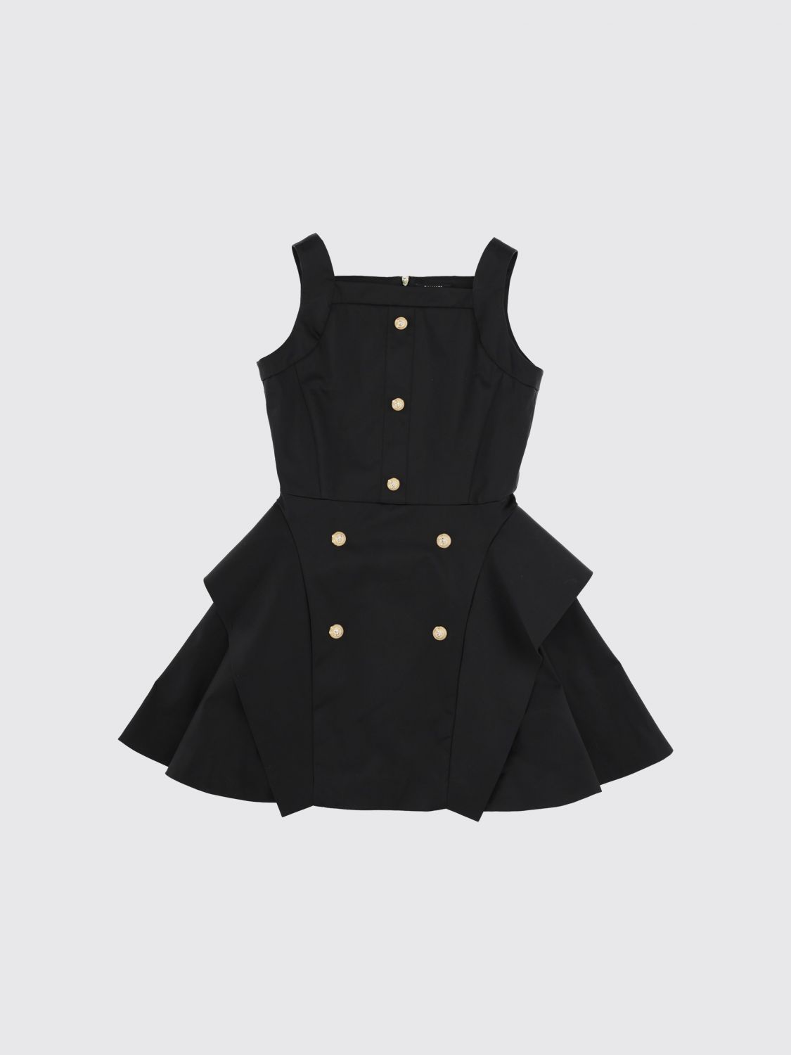 BALMAIN Dress Kids color Black