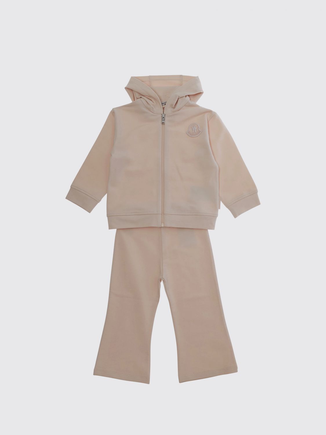MONCLER 2-teiliges Sport-Set aus Baumwolle mit Kapuze für Jungen