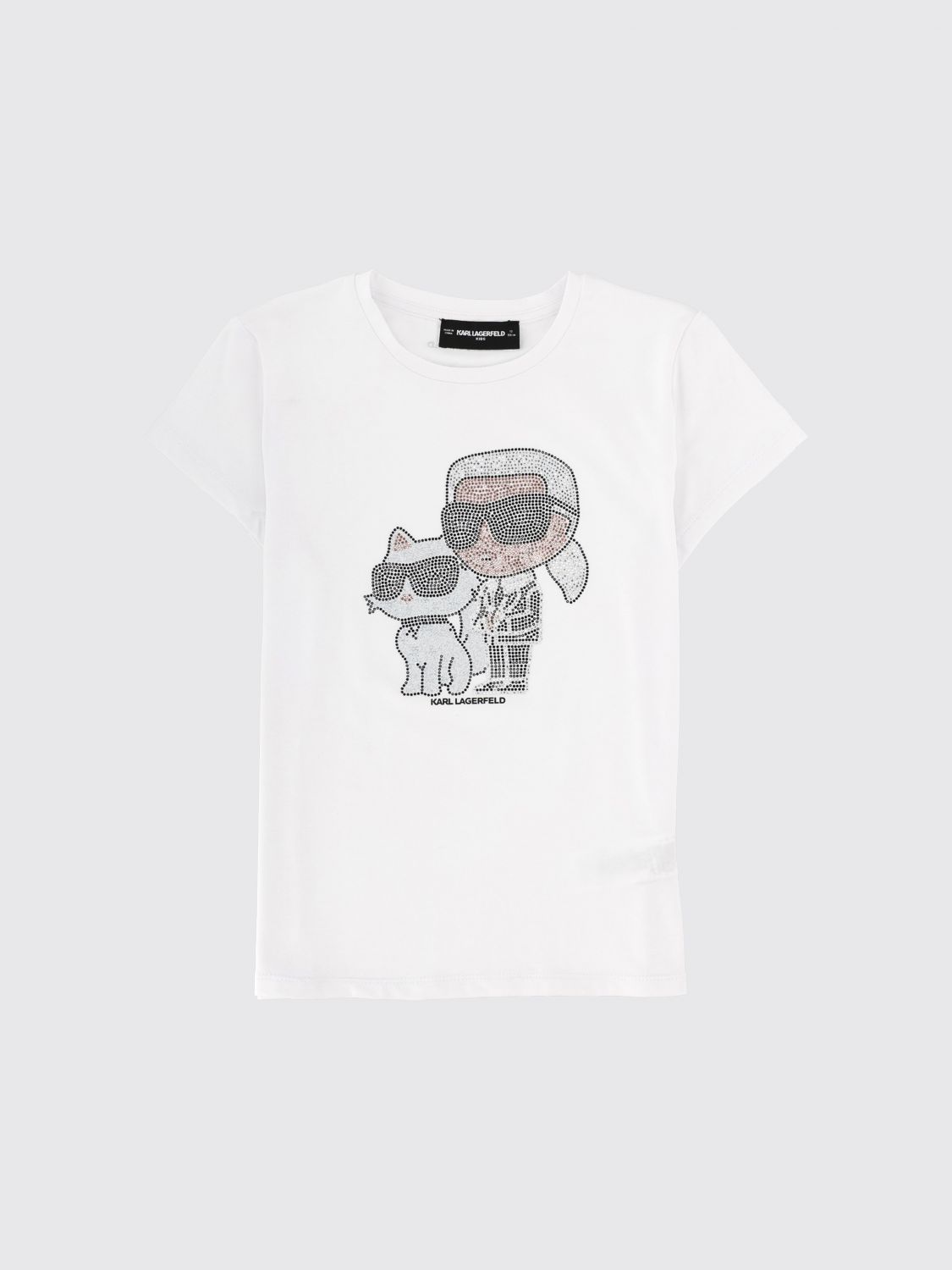 KARL LAGERFELD T-Shirt Kids color White