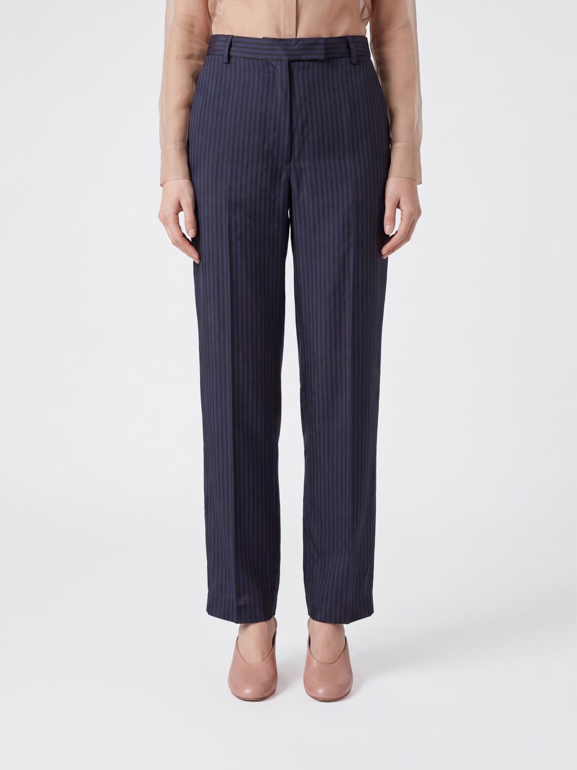 DRIES VAN NOTEN Pants Woman color Brown