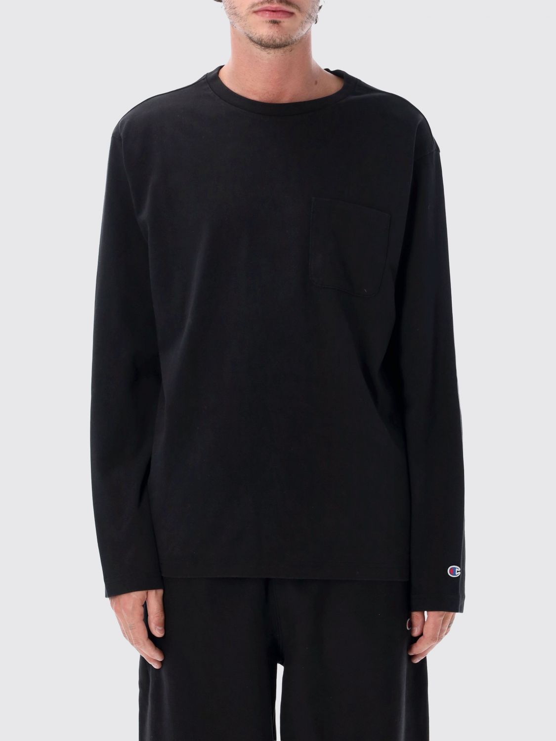CHAMPION T-Shirt Uomo colore Nero