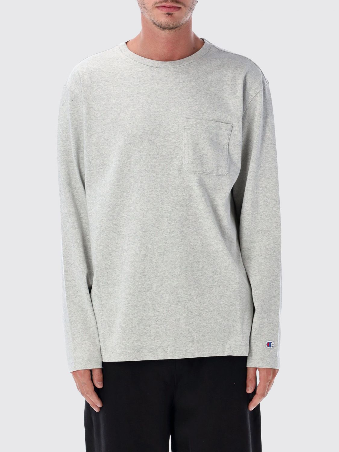 CHAMPION T-Shirt Uomo colore Grigio