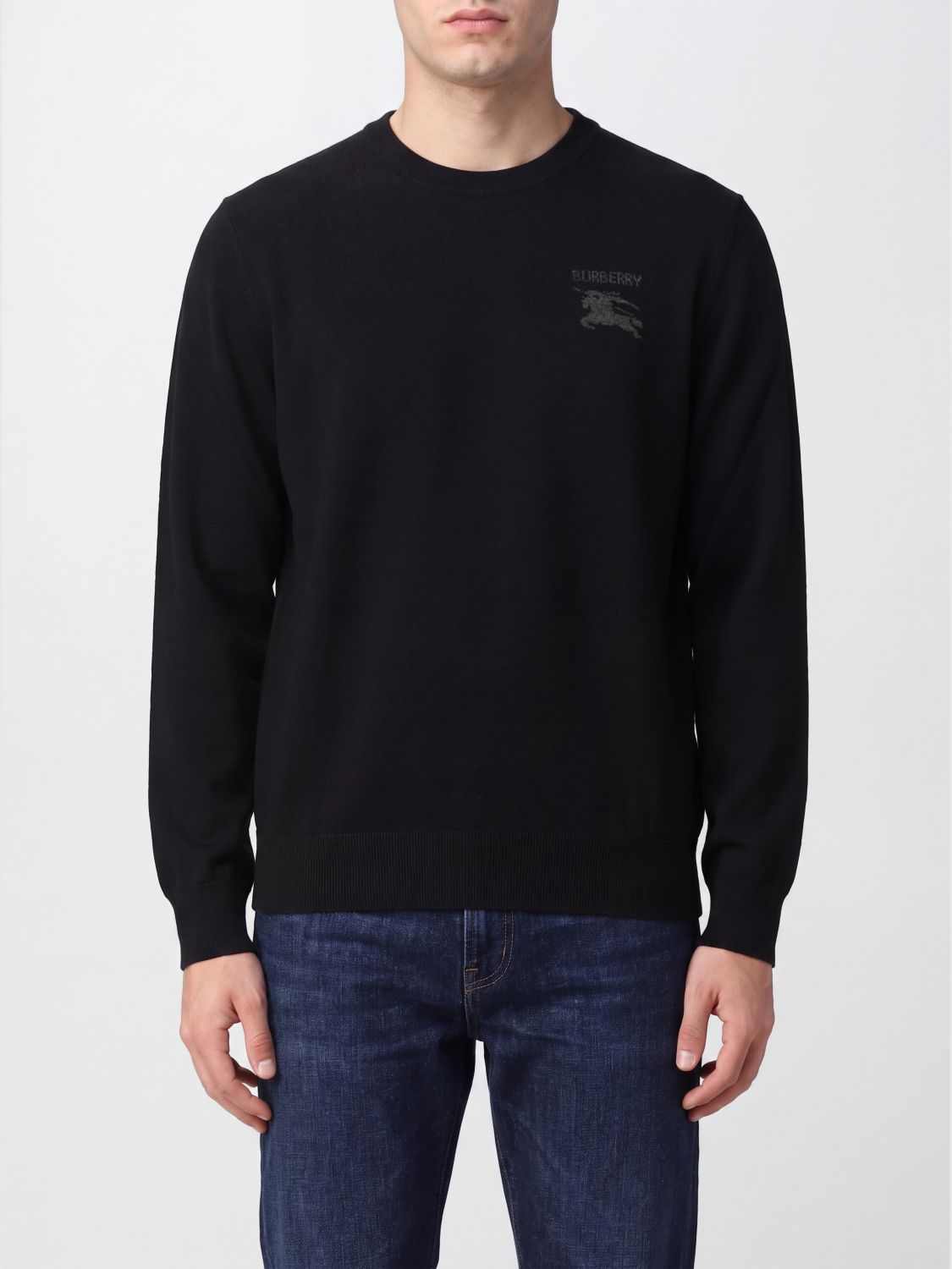 BURBERRY Sweater Men color Black
