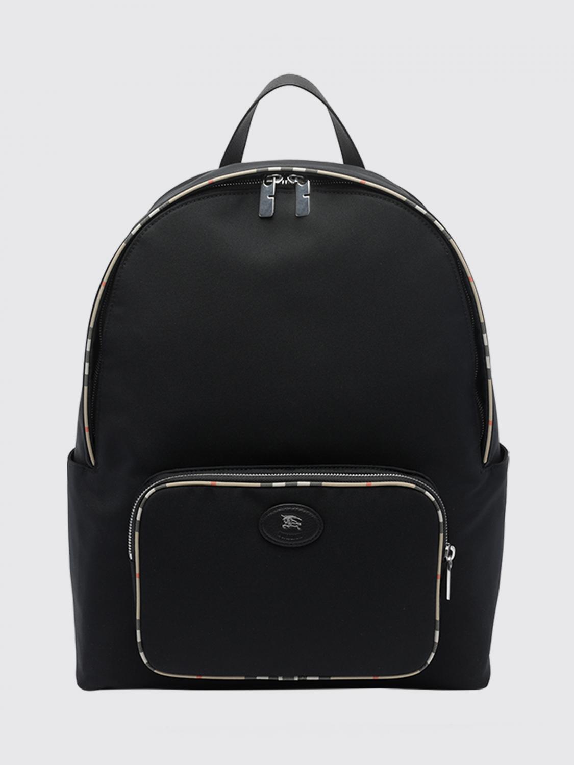 BURBERRY Backpack Men color Black
