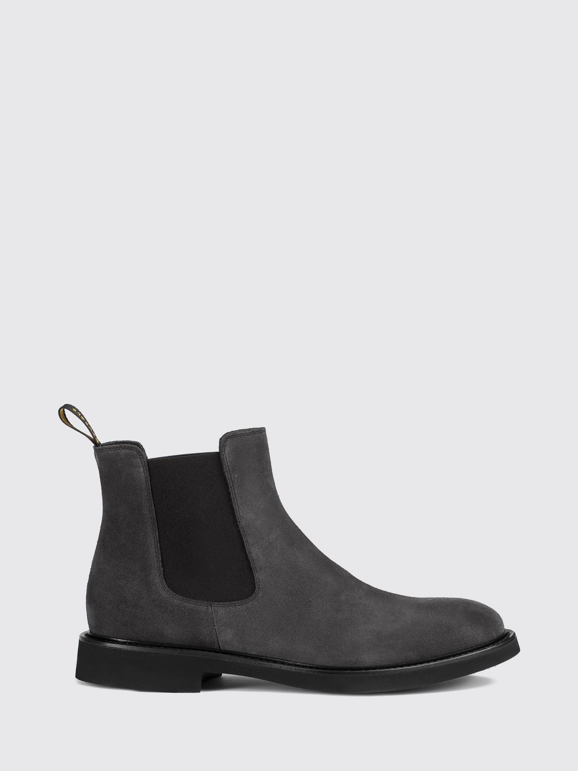 DOUCAL’S Suede Chelsea Boots with Rear Pull Tab