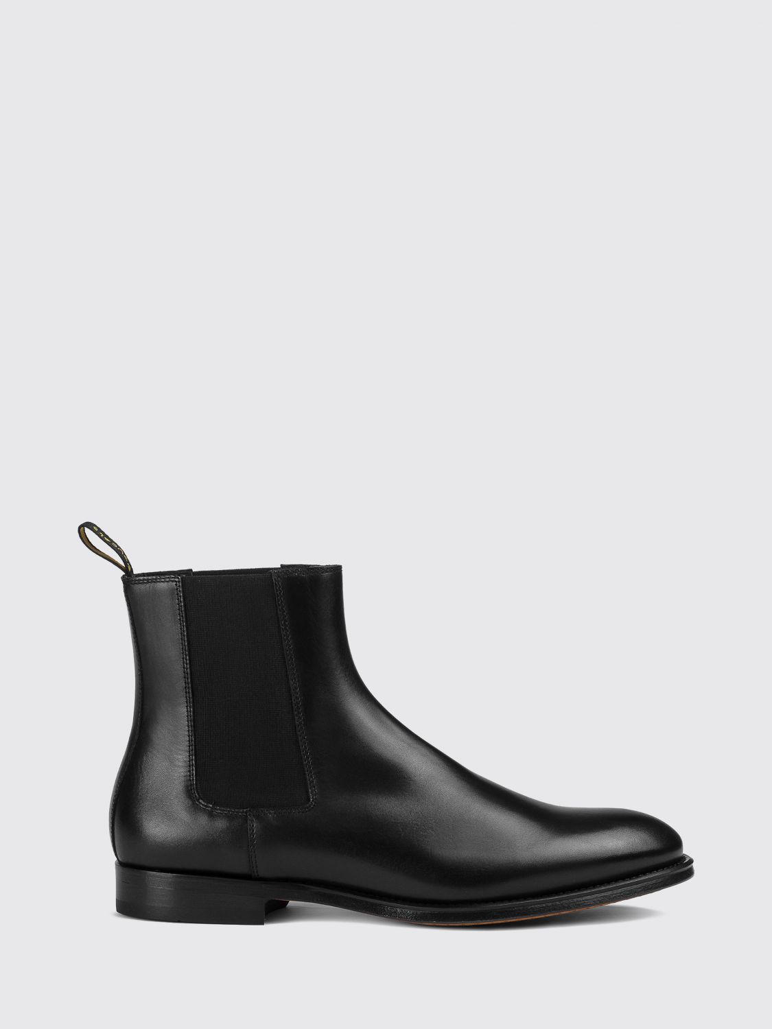 DOUCAL’S Smooth Calfskin Chelsea Boots with Leather Sole