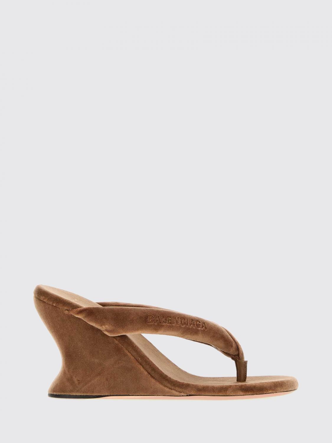 BALENCIAGA Sandali Con Tacco Donna colore Nocciola