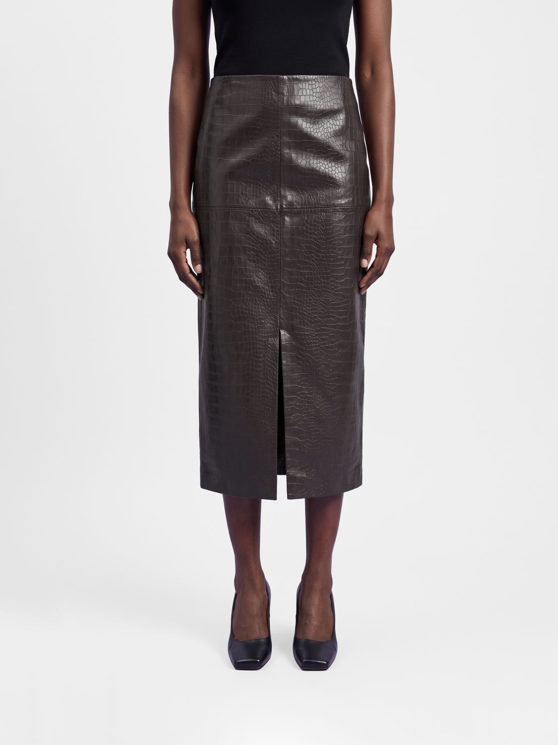 FEDERICA TOSI Rock Damen Farbe Braun