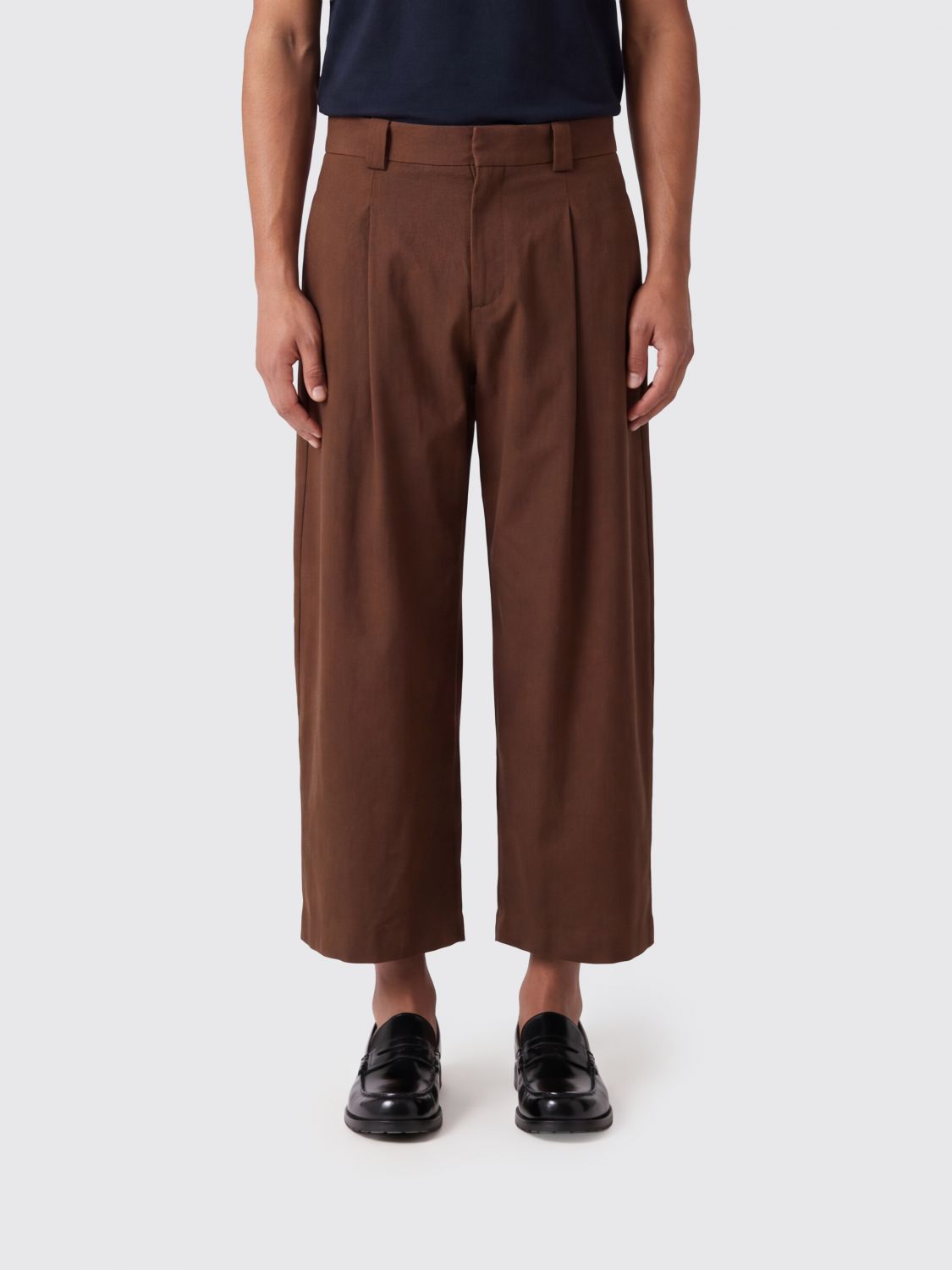 BALENCIAGA Pants Men color Brown