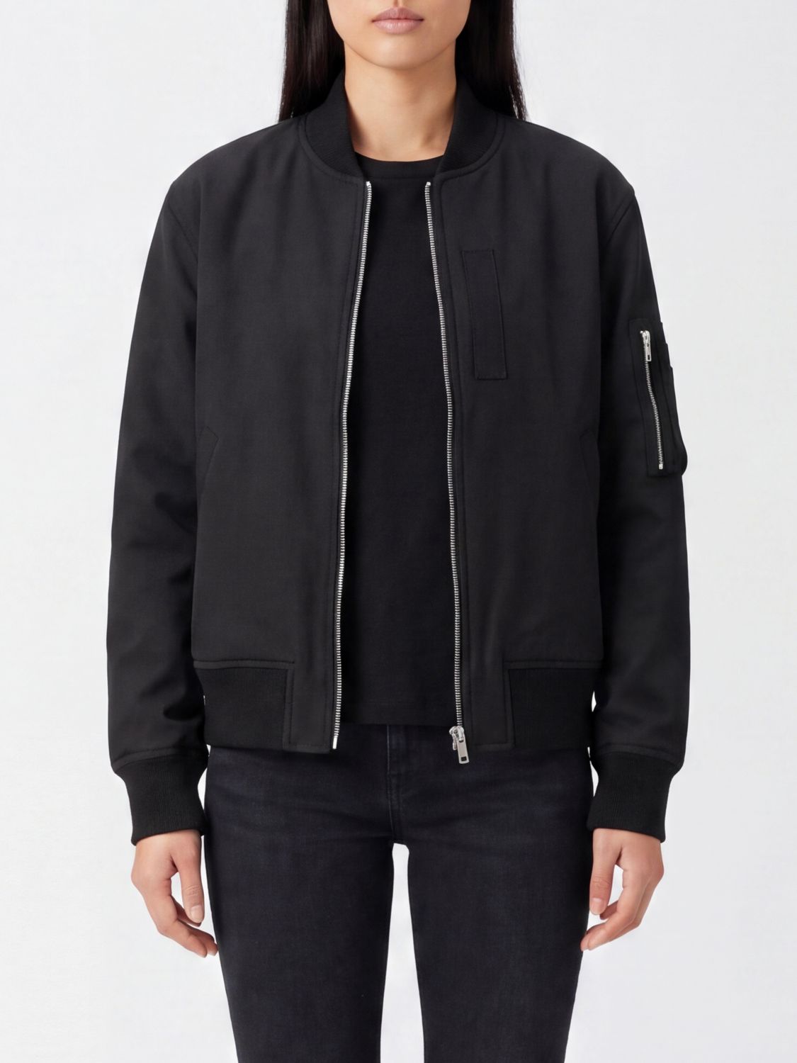 SEMICOUTURE Jacket Woman color Black