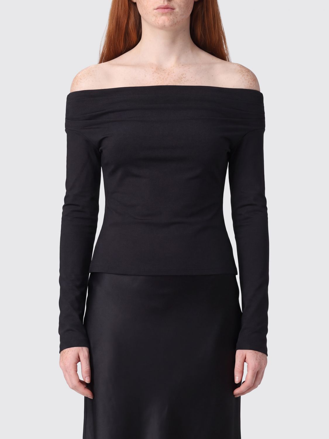 THE ANDAMANE Top Damen Farbe Schwarz
