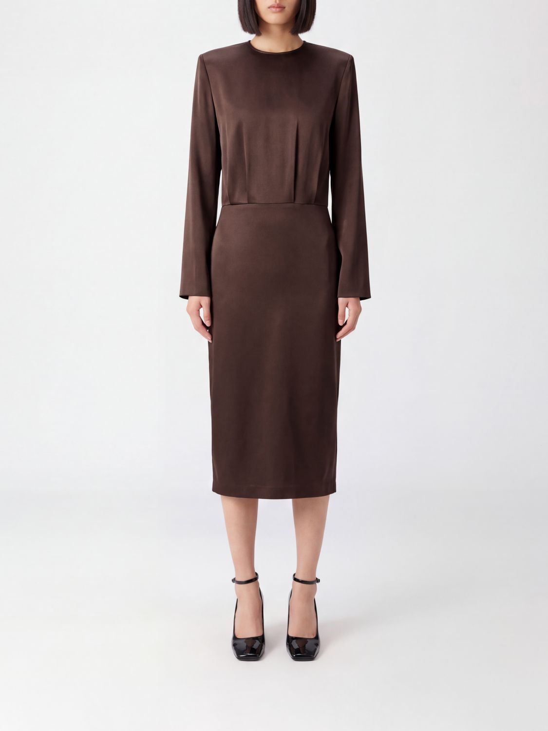 FEDERICA TOSI Kleid Damen Farbe Braun