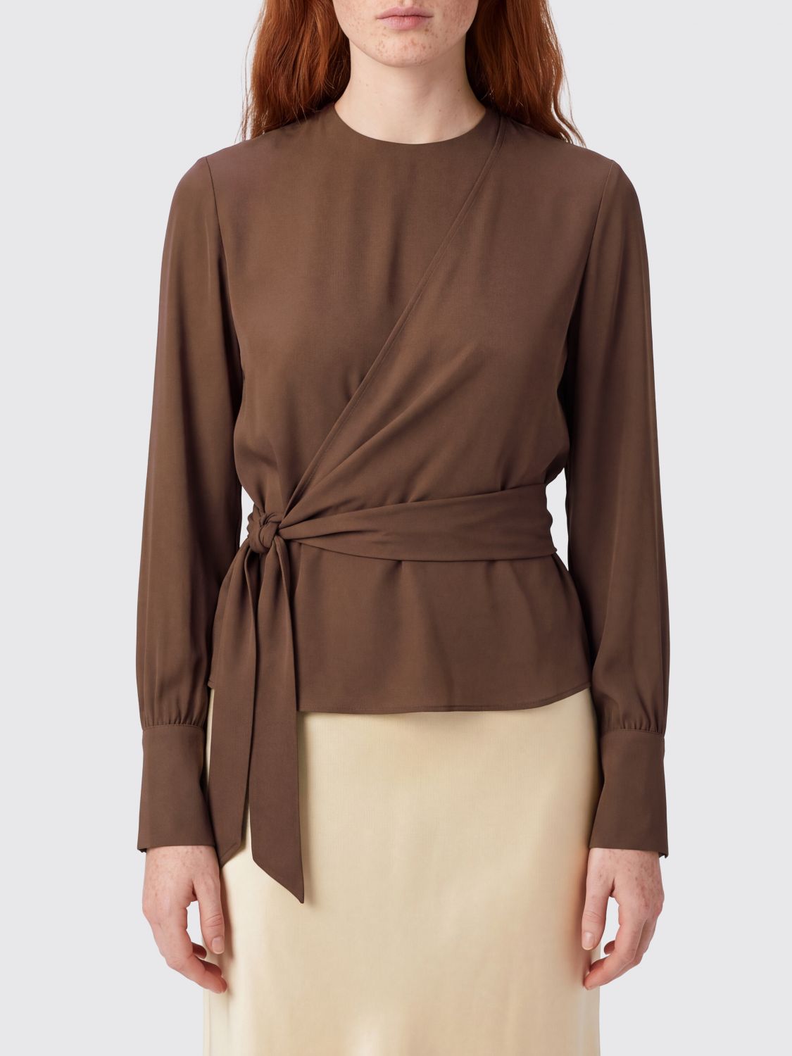 FEDERICA TOSI Top Damen Farbe Braun