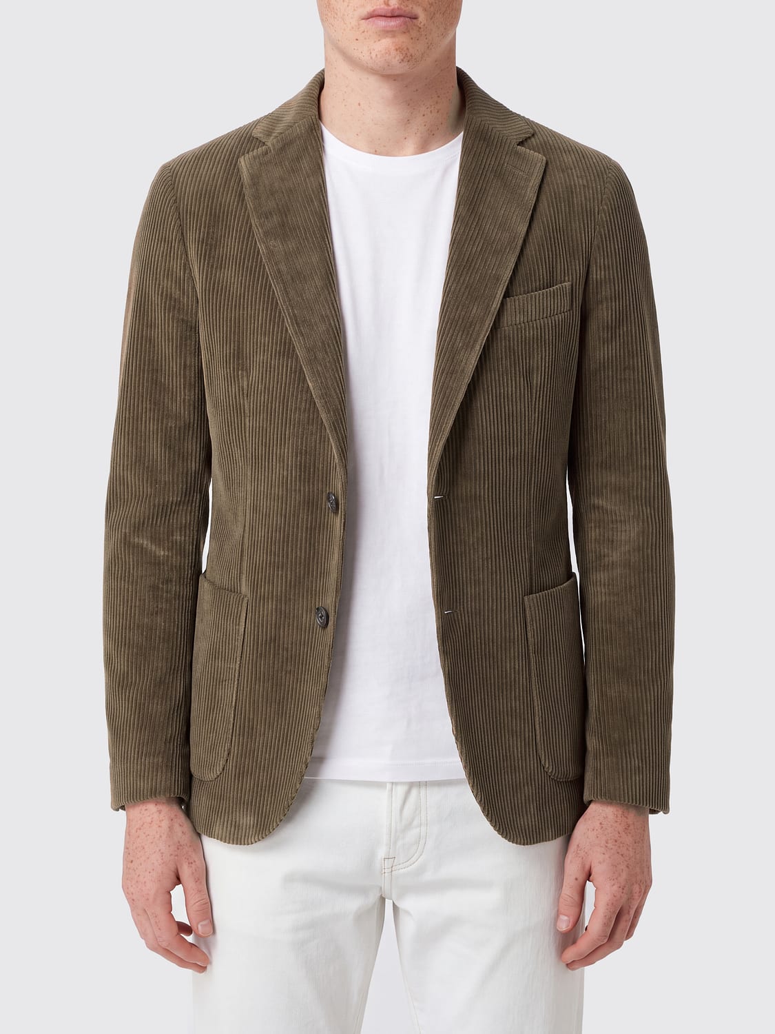 CIRCOLO 1901 Slim Fit Single-Breasted Corduroy Blazer