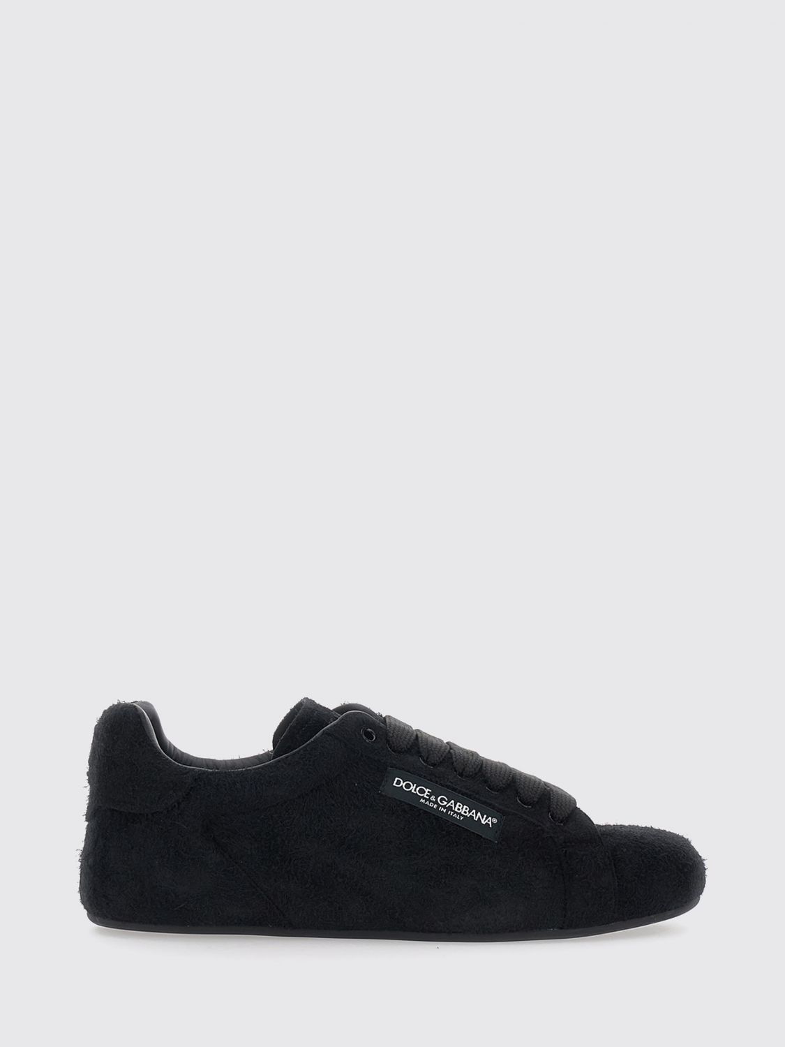 DOLCE & GABBANA Portofino Soft Sneaker aus Kalbsveloursleder