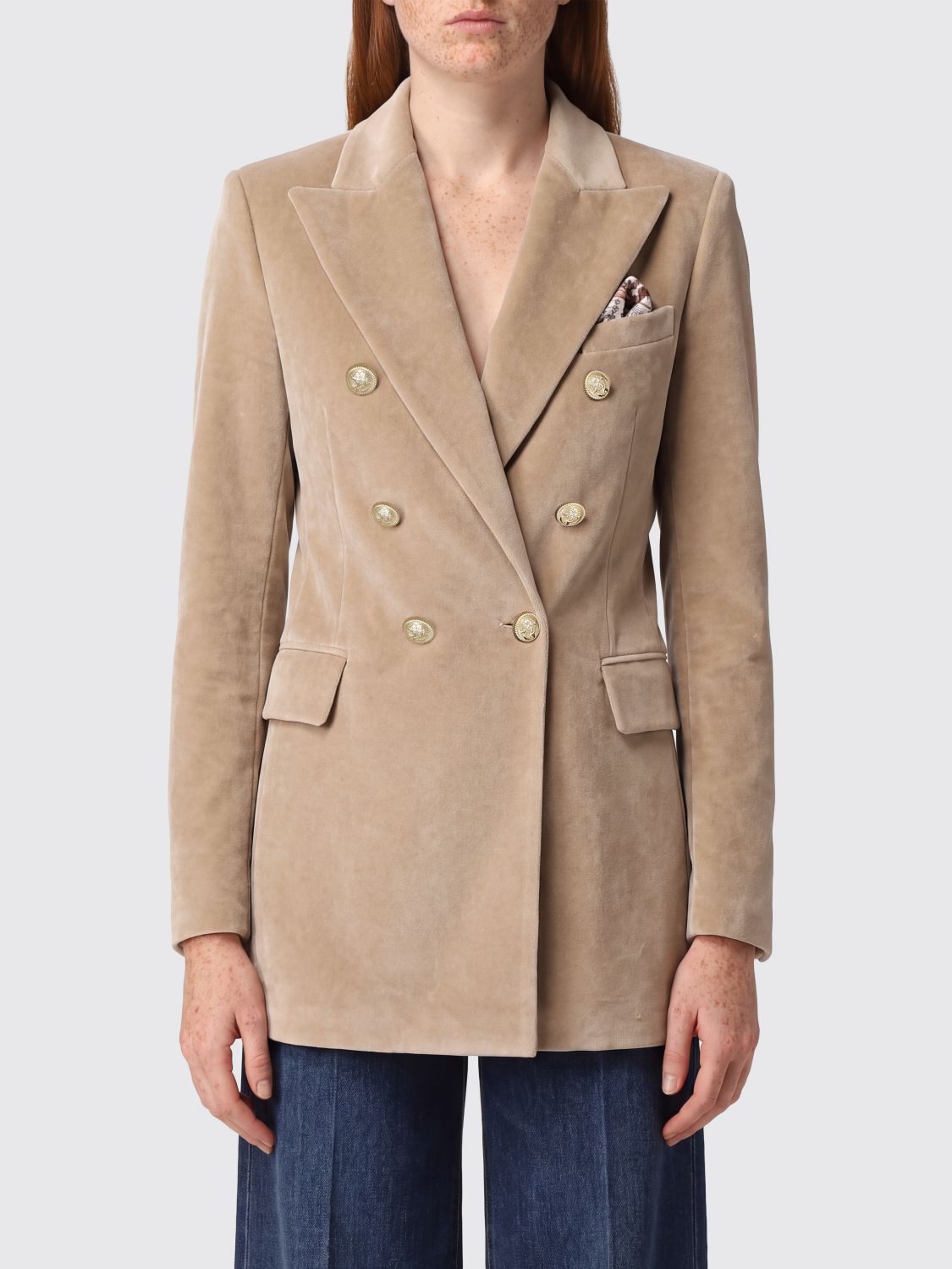 CIRCOLO 1901 Jacke Damen Farbe Camel