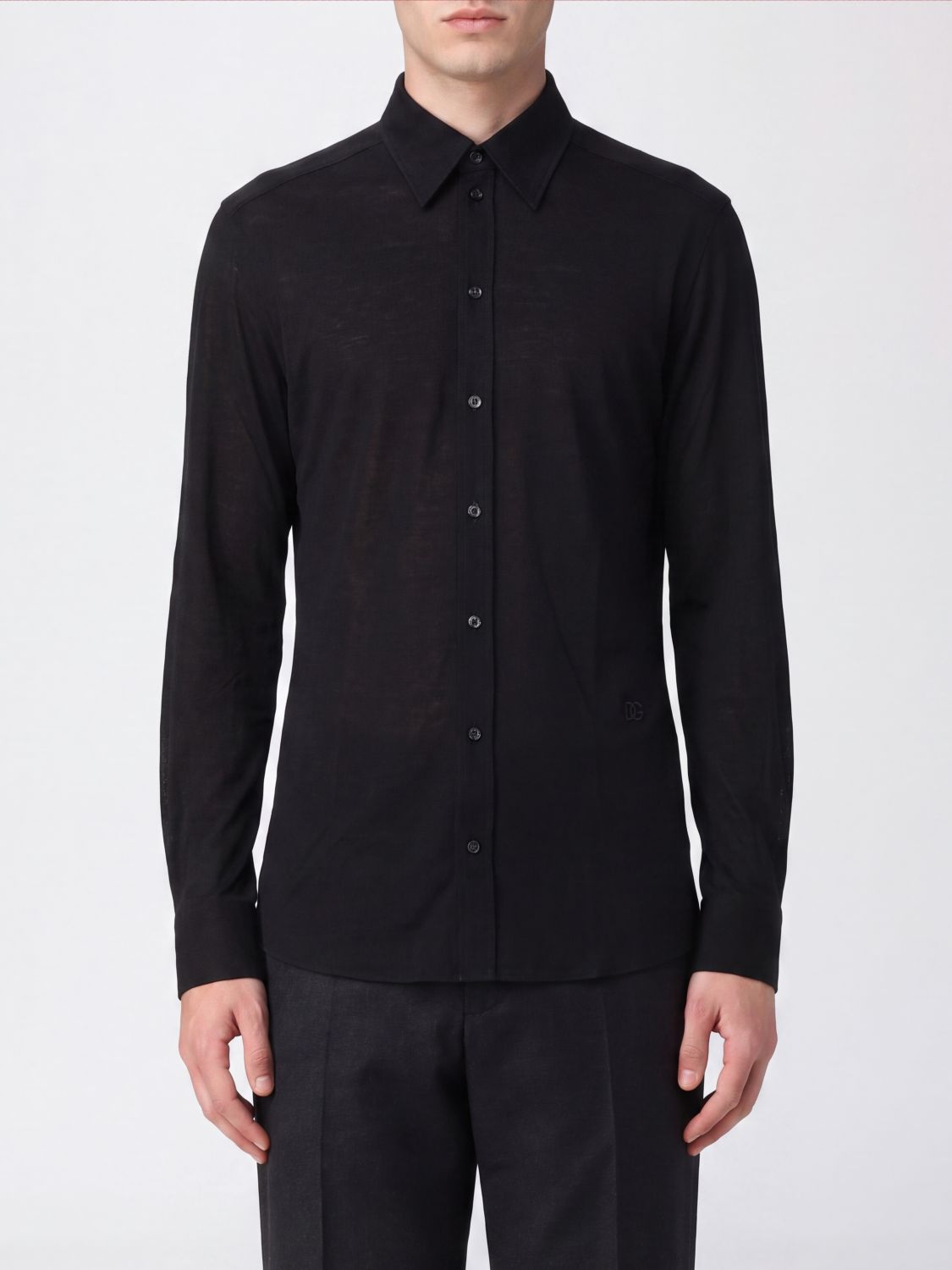 DOLCE & GABBANA Shirt Men color Black