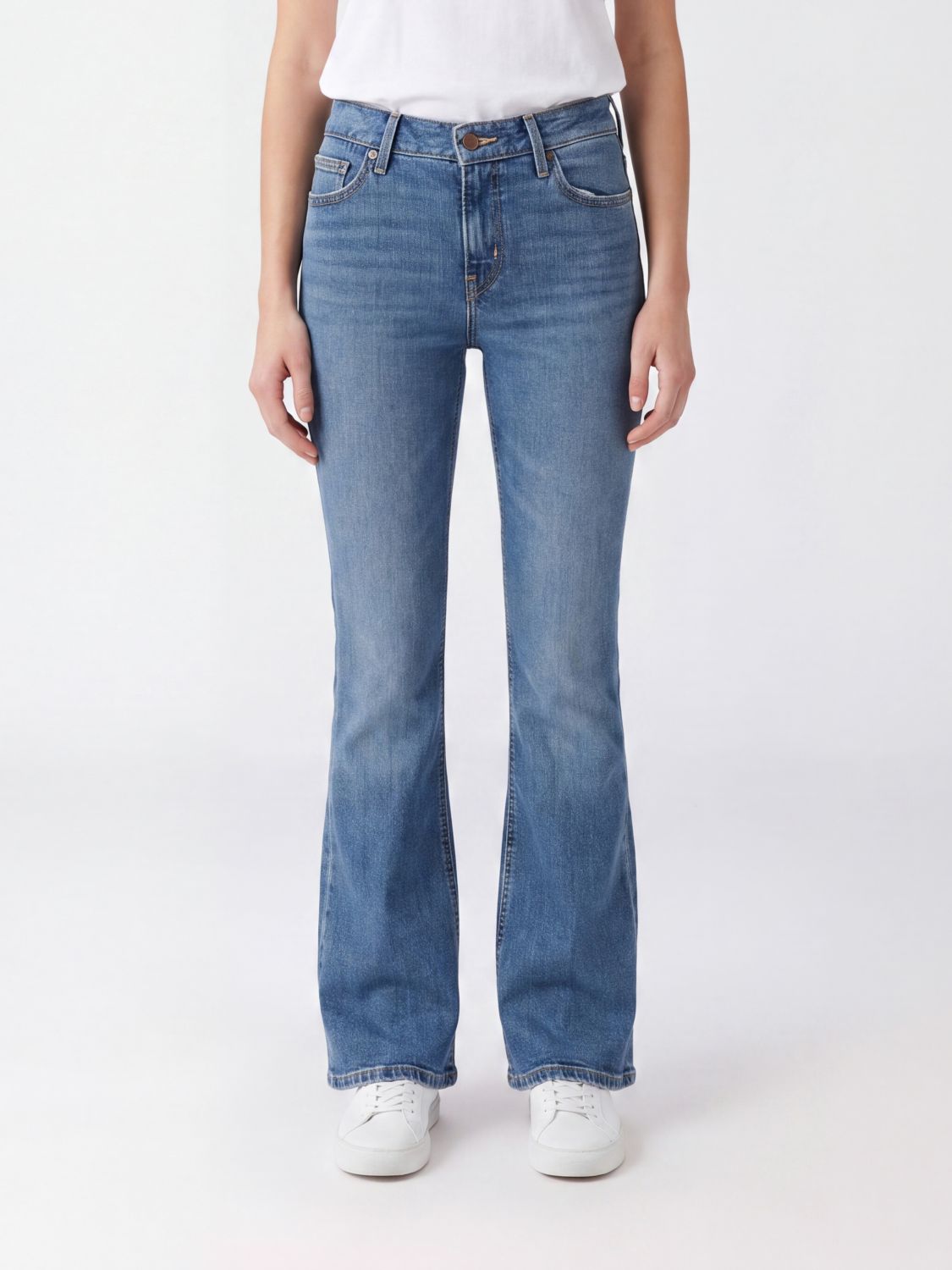 LEVI'S Jeans Woman color Denim