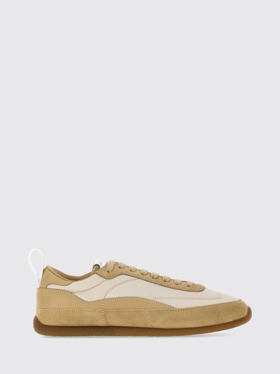 McQueen Alexander EC1 Nylon and Suede Sneakers with Rubber Sole
