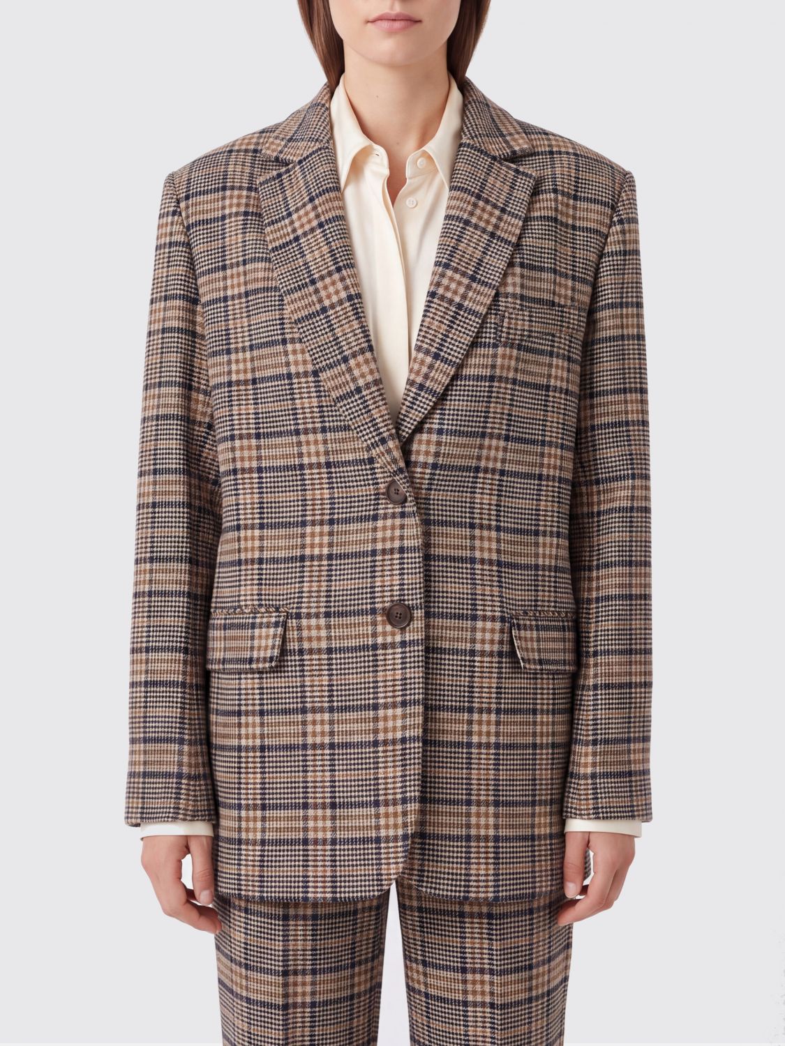 ANINE BING Jacket Woman color Beige