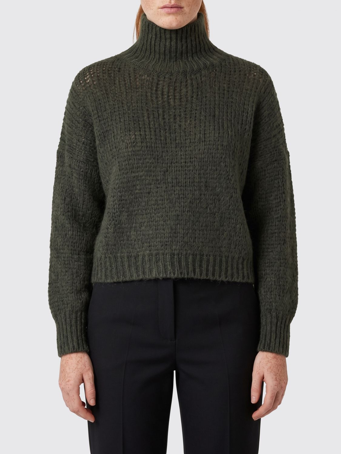 ROBERTO COLLINA Pullover Damen Farbe Grün