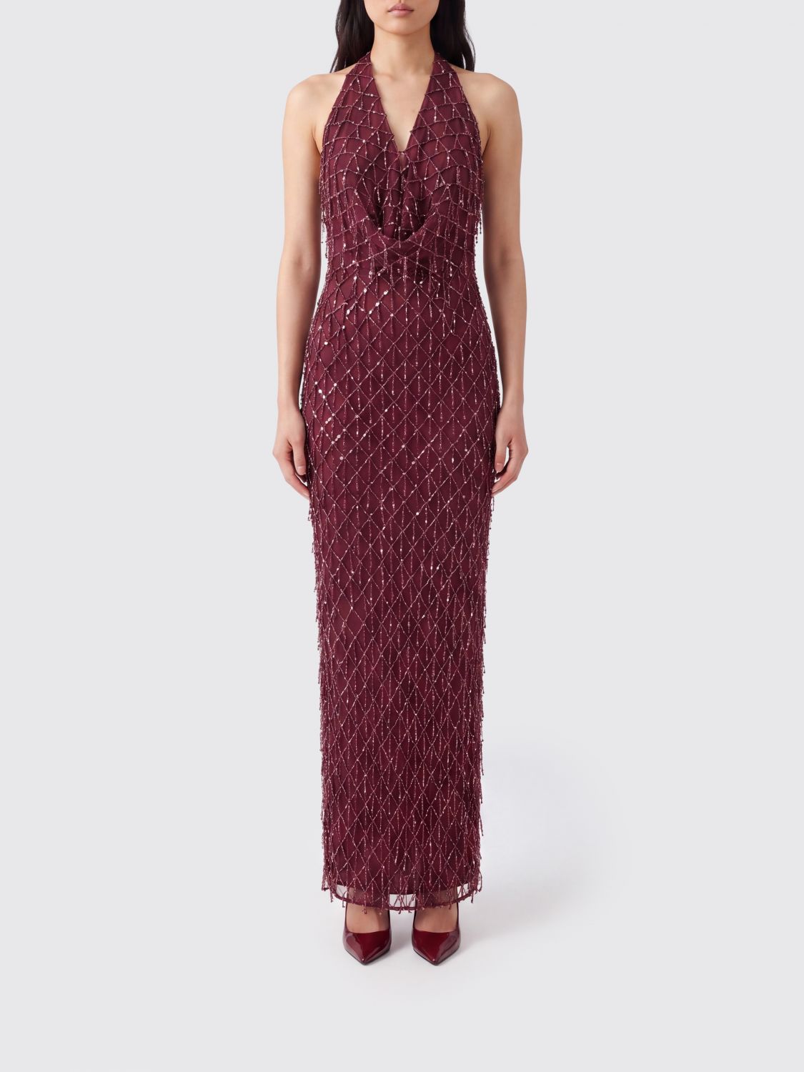 ROTATE Dress Woman color Brown