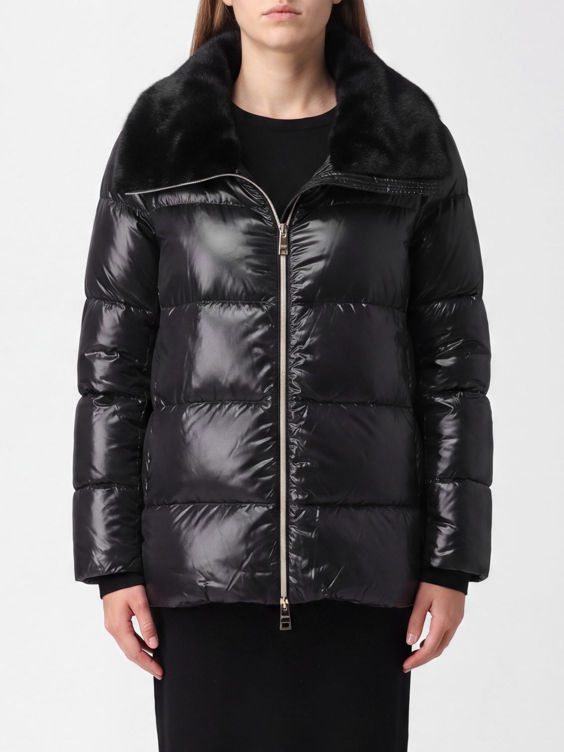 HERNO Jacket Woman color Black