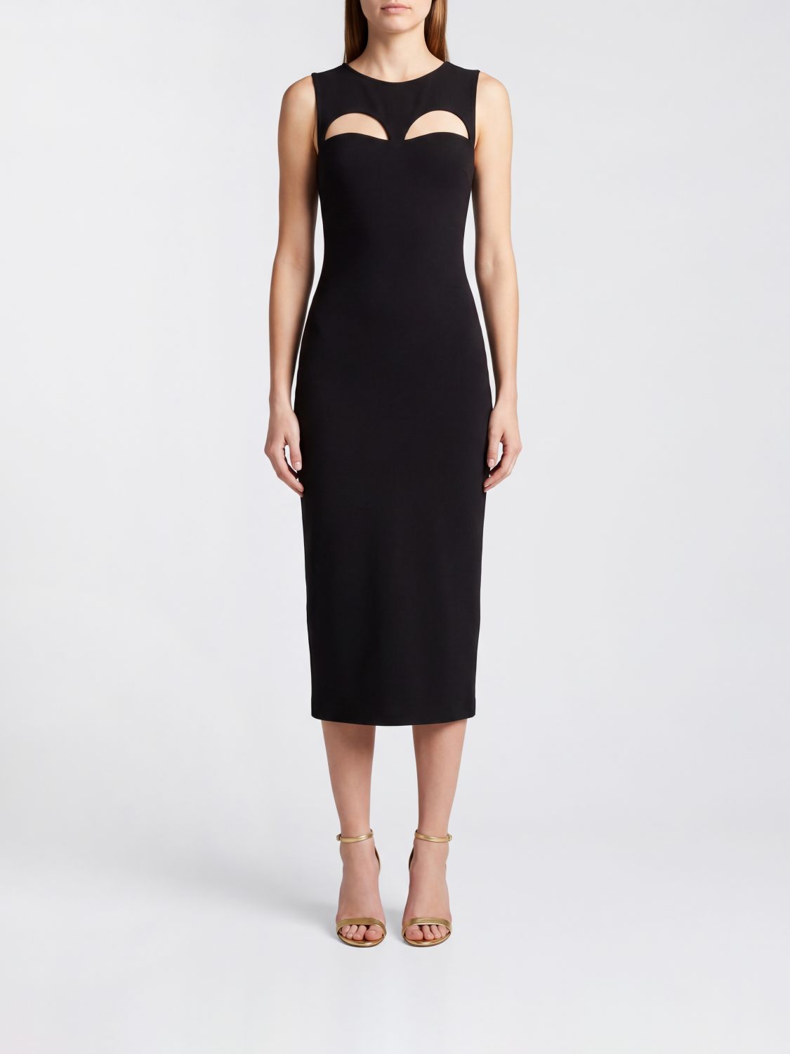 ELISABETTA FRANCHI Dress Woman color Black