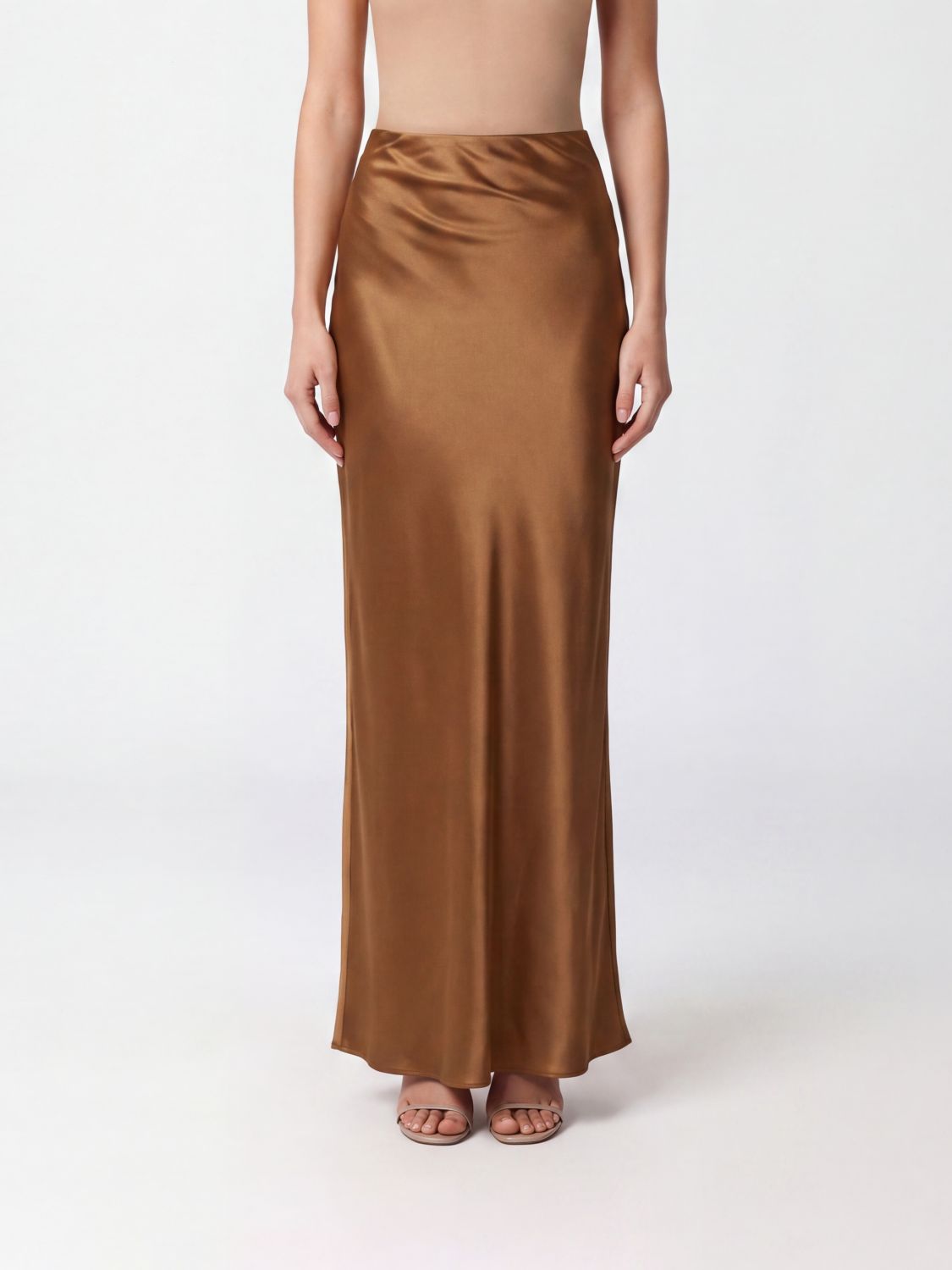 LAUREN RALPH LAUREN Gonna Donna colore Marrone