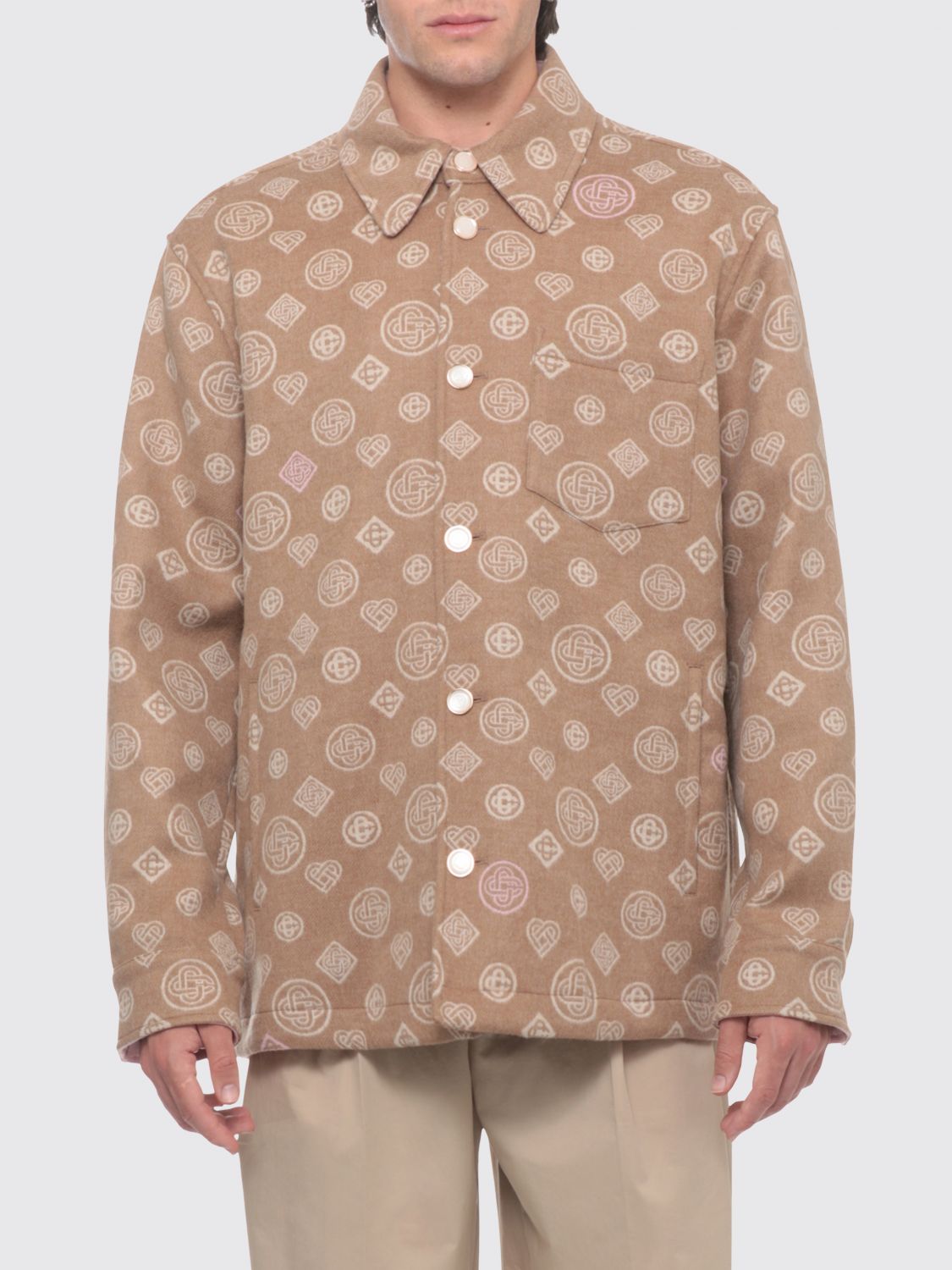 CASABLANCA Jacket Men color Brown