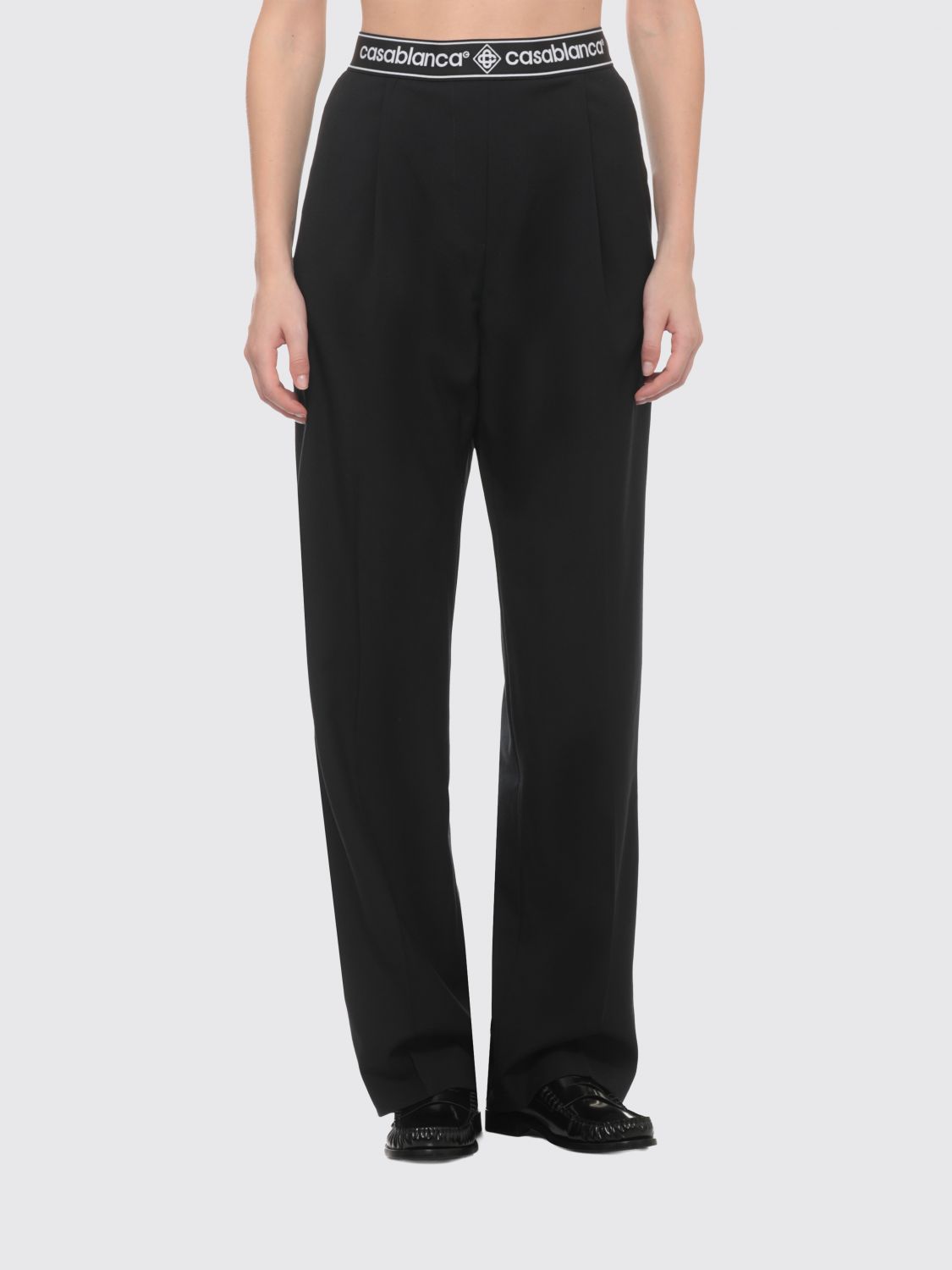 CASABLANCA Pants Woman color Black