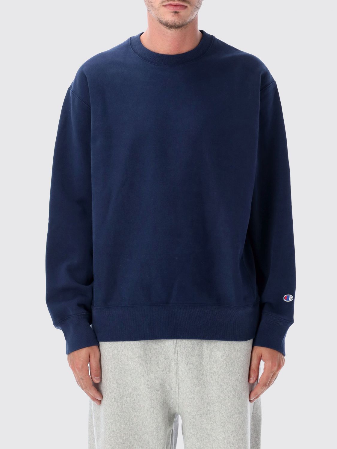 CHAMPION Felpa Uomo colore Blue