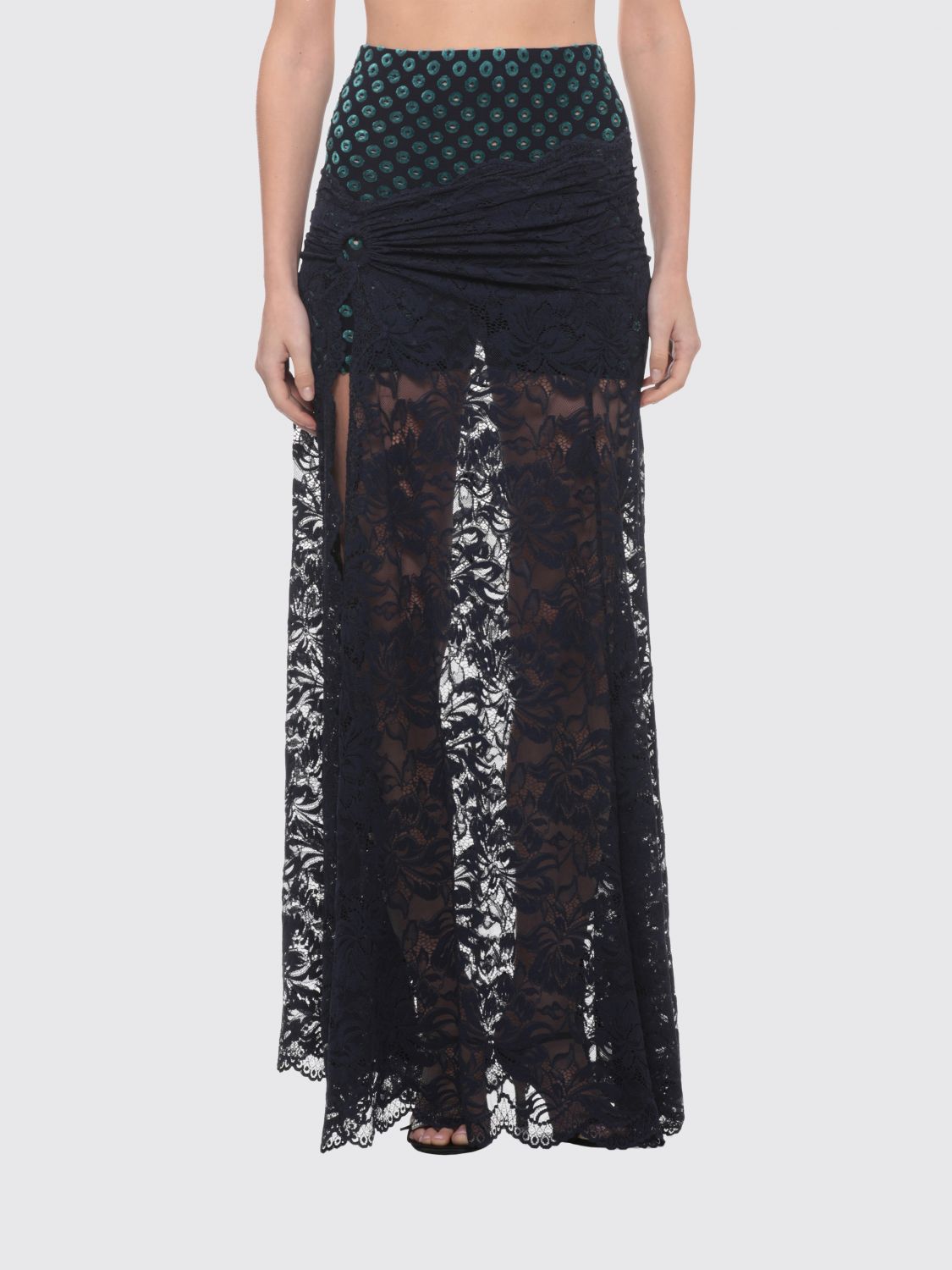RABANNE Skirt Woman color Blue