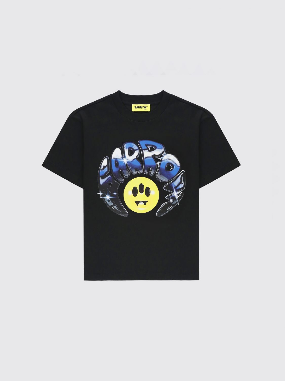BARROW KIDS T-shirt da bambino in cotone con stampa grafica e logo
